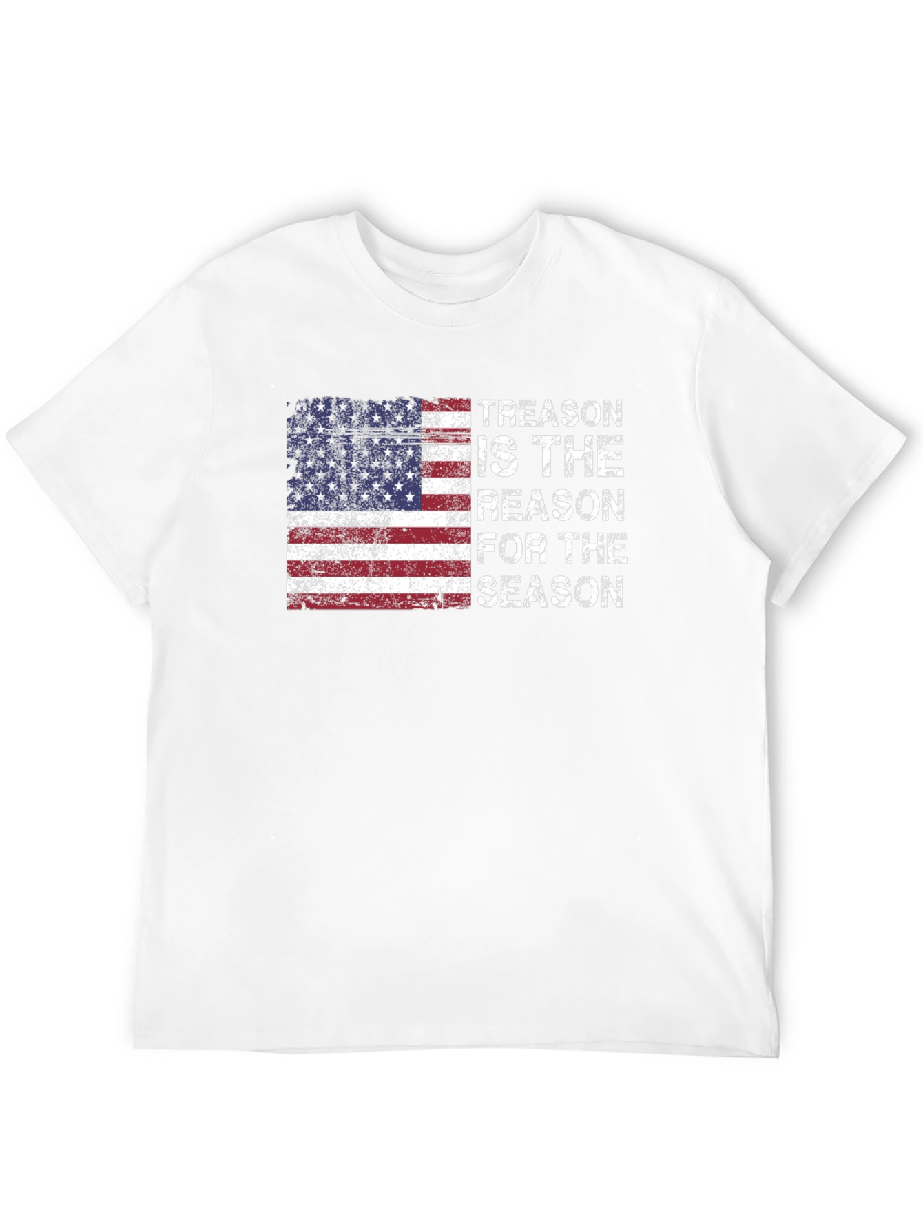 Treason Season USA Flag Graphic T-Shirt