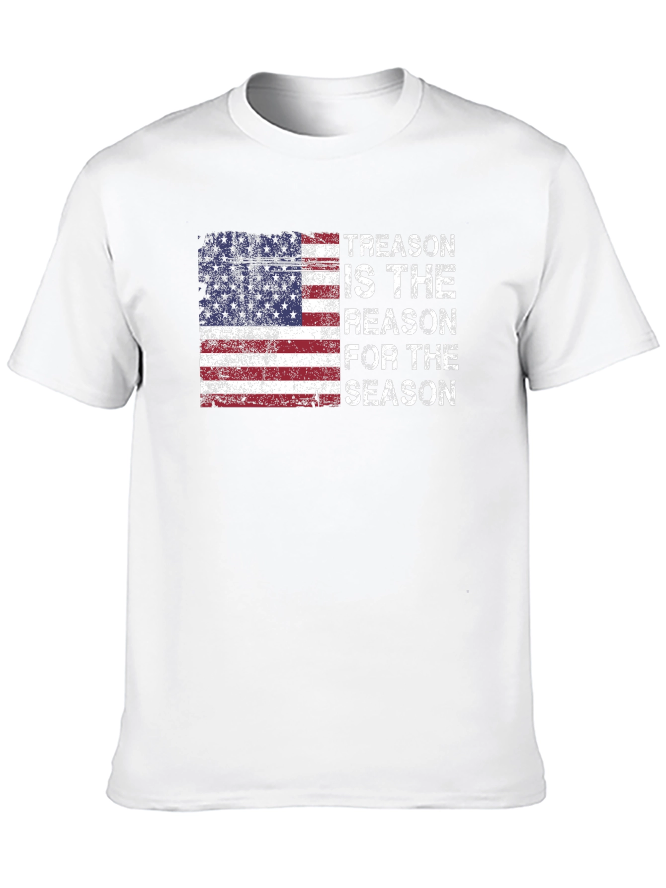Treason Season USA Flag Graphic T-Shirt