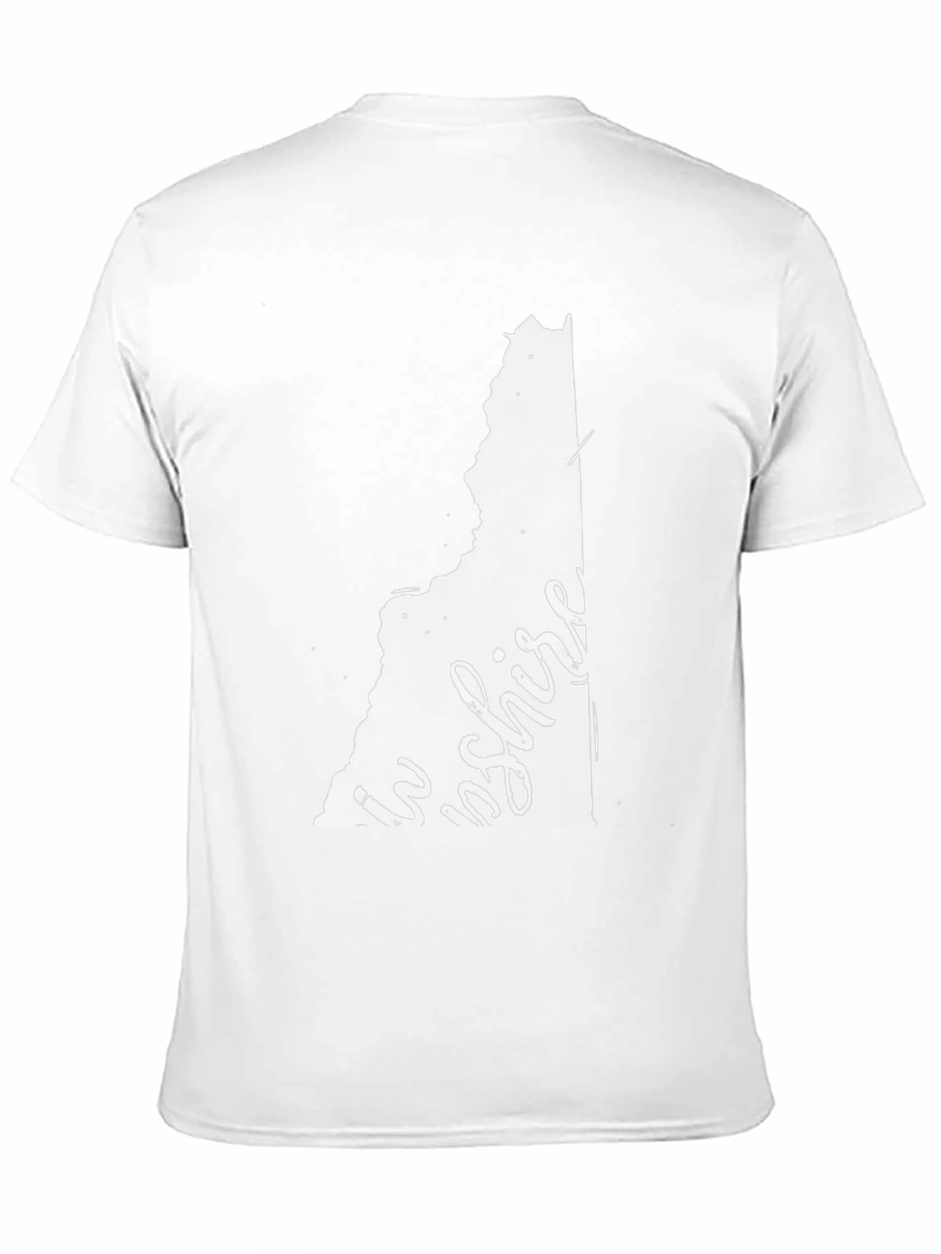 New Hampshire State Silhouette Graphic Tee - Unisex