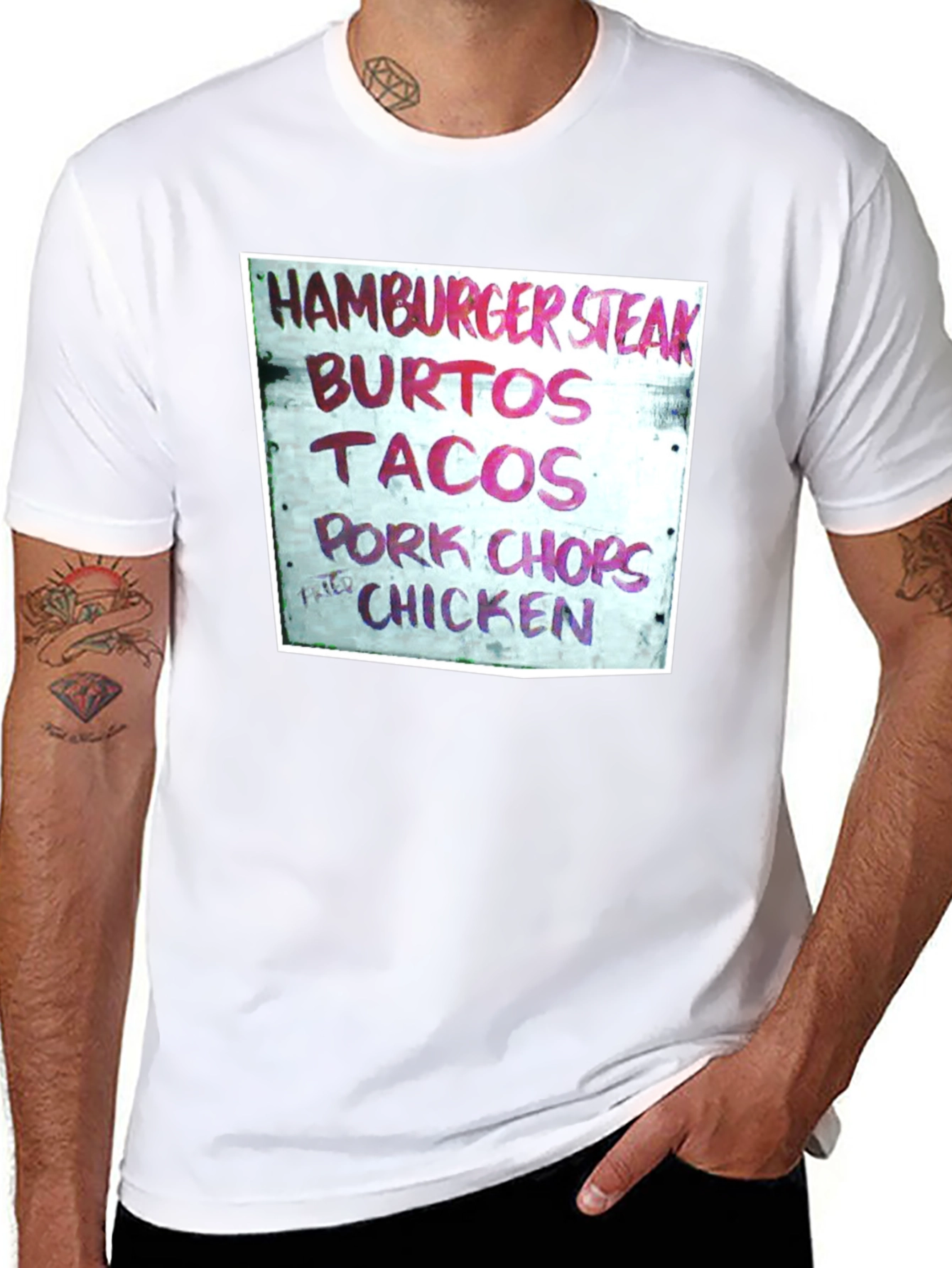 Hamburger Steak Burritos Tacos T-Shirt