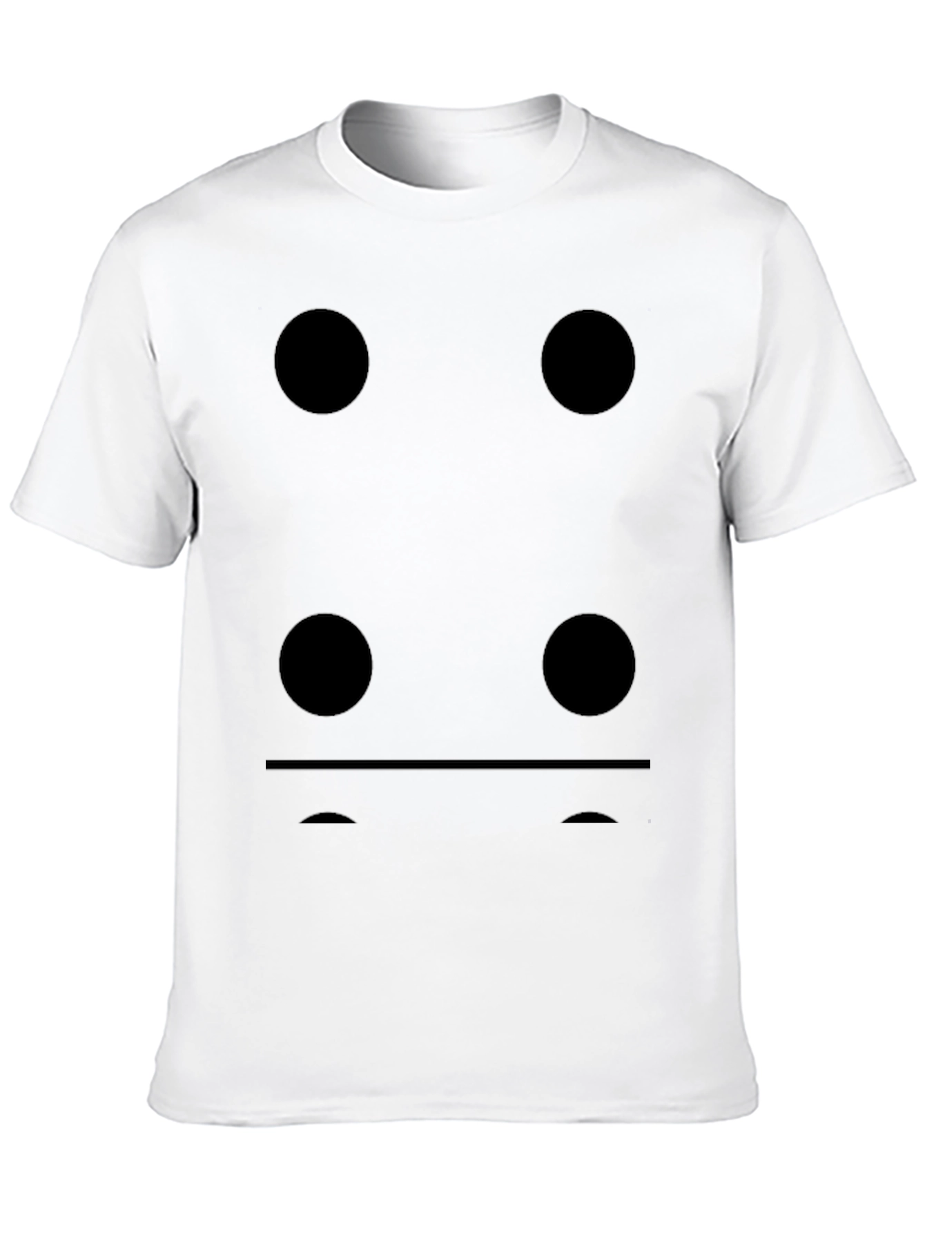 Black Domino T-Shirt: Fun & Unique Graphic Tee