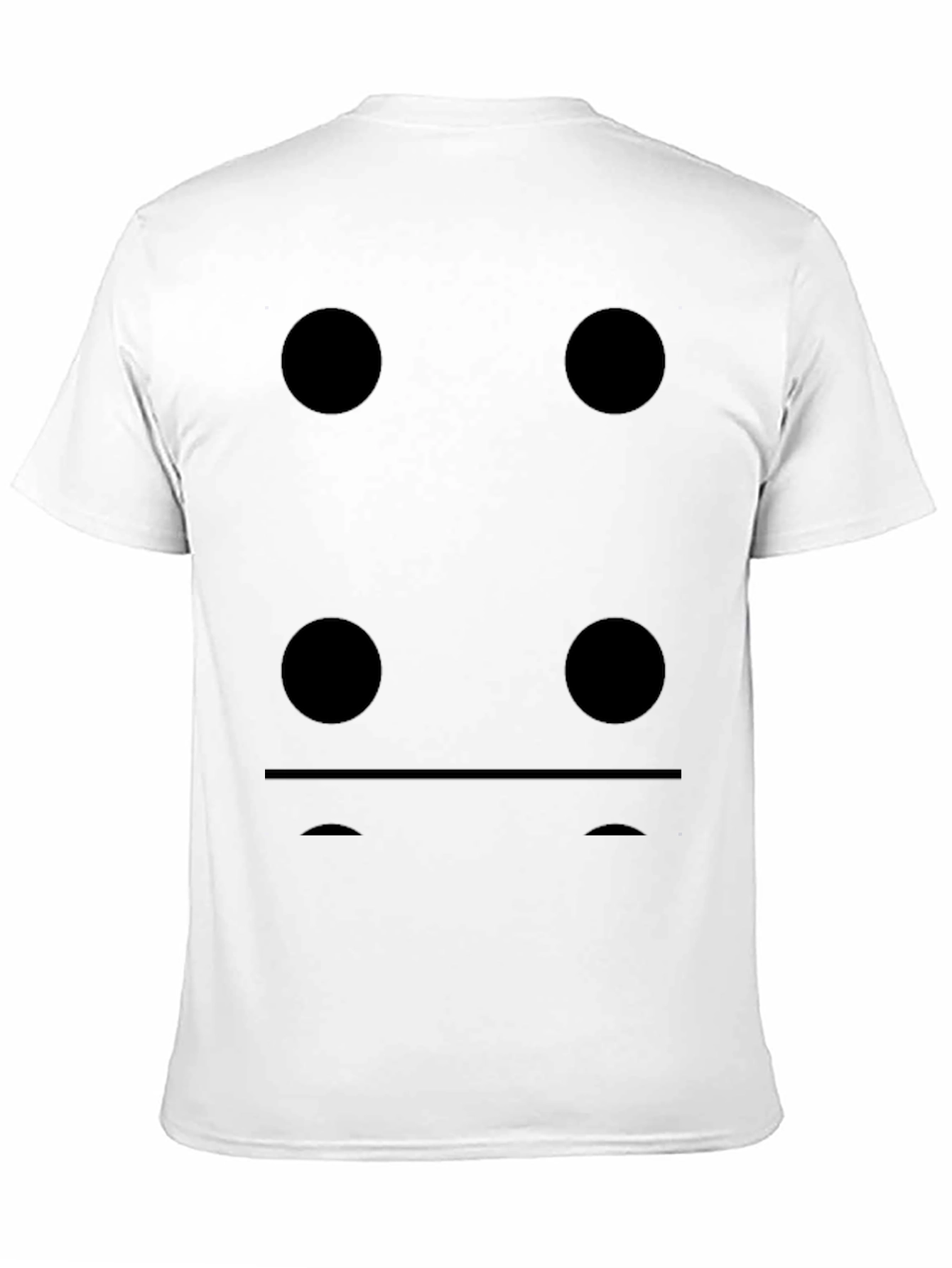 Black Domino T-Shirt: Fun & Unique Graphic Tee