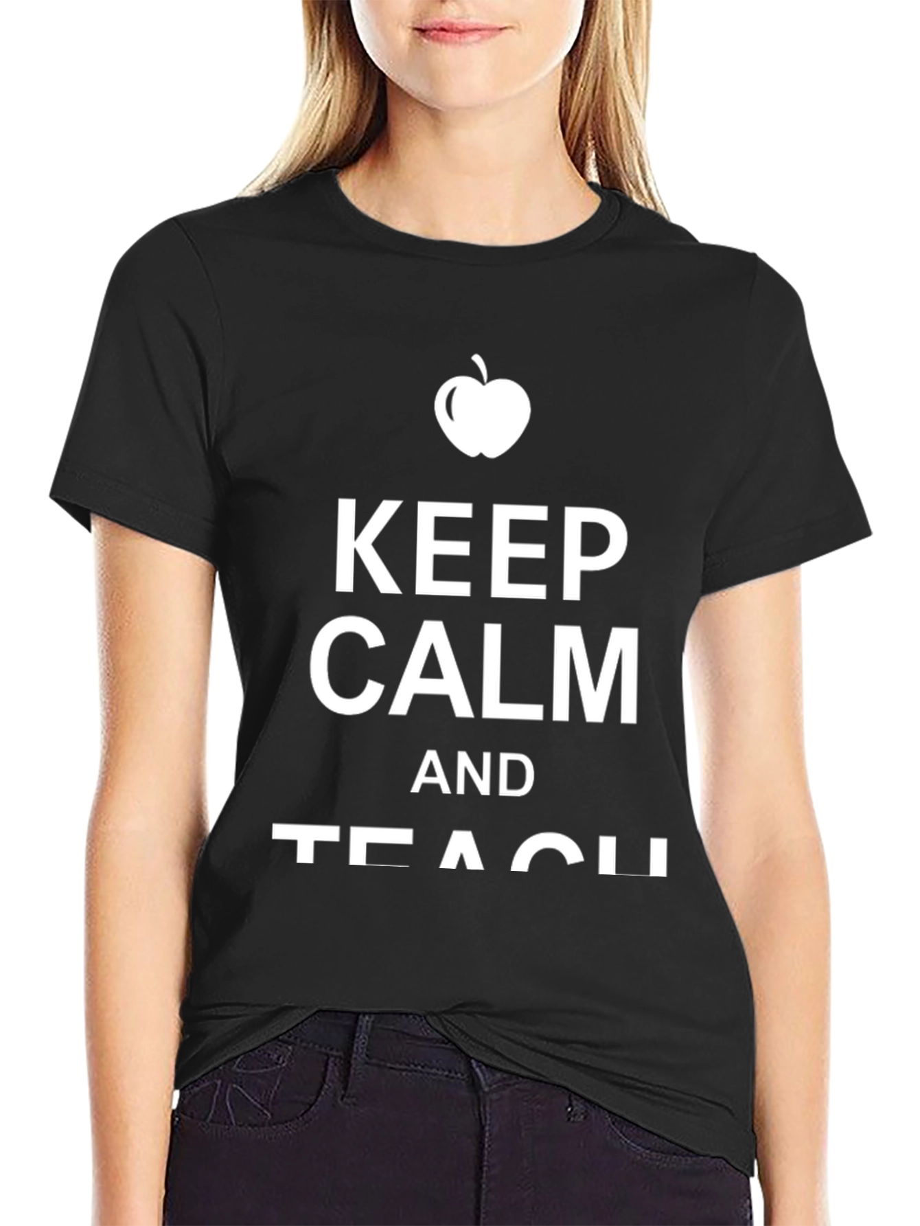 Keep Calm and Teach Teacher T-Shirt