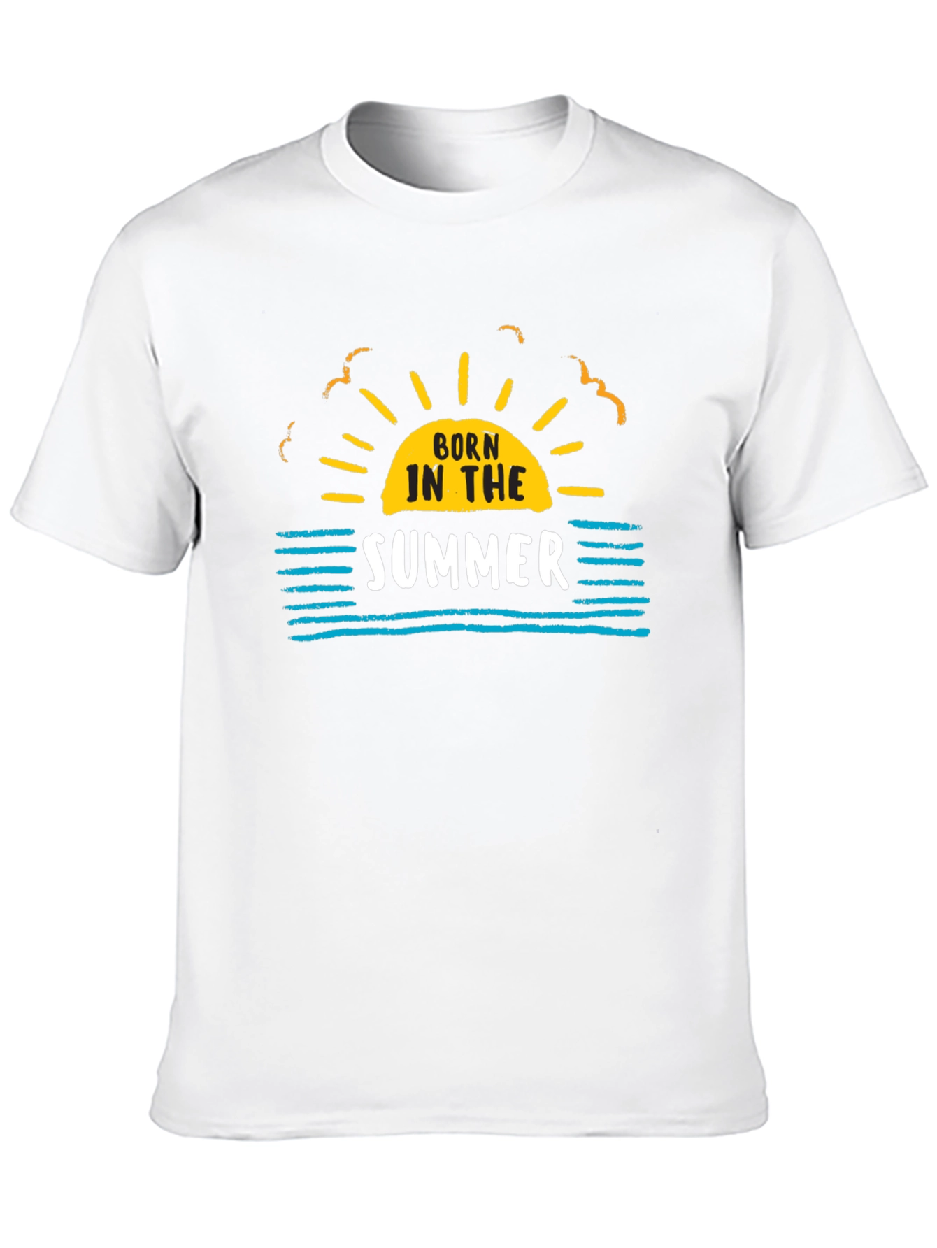 Born In The Summer Graphic T-Shirt
