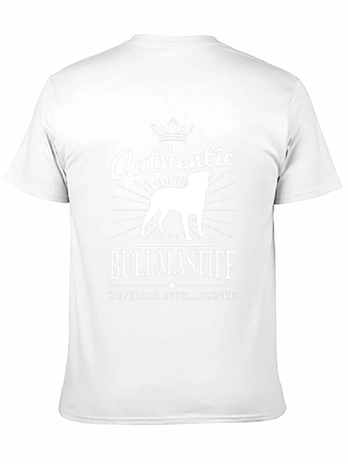 Authentic Bullmastiff T-Shirt - Superior Intelligence