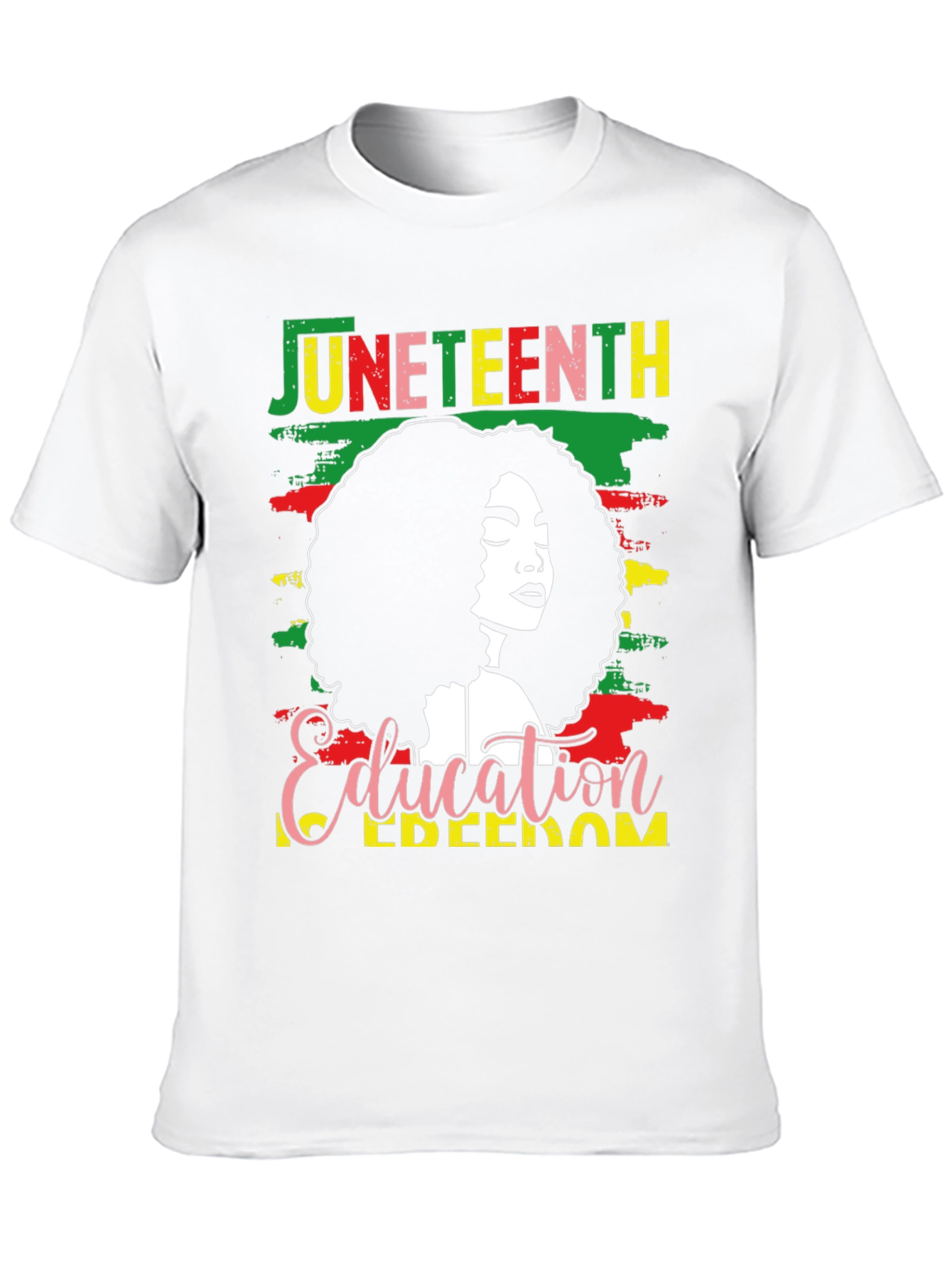 Juneteenth Education Freedom Graphic Tee