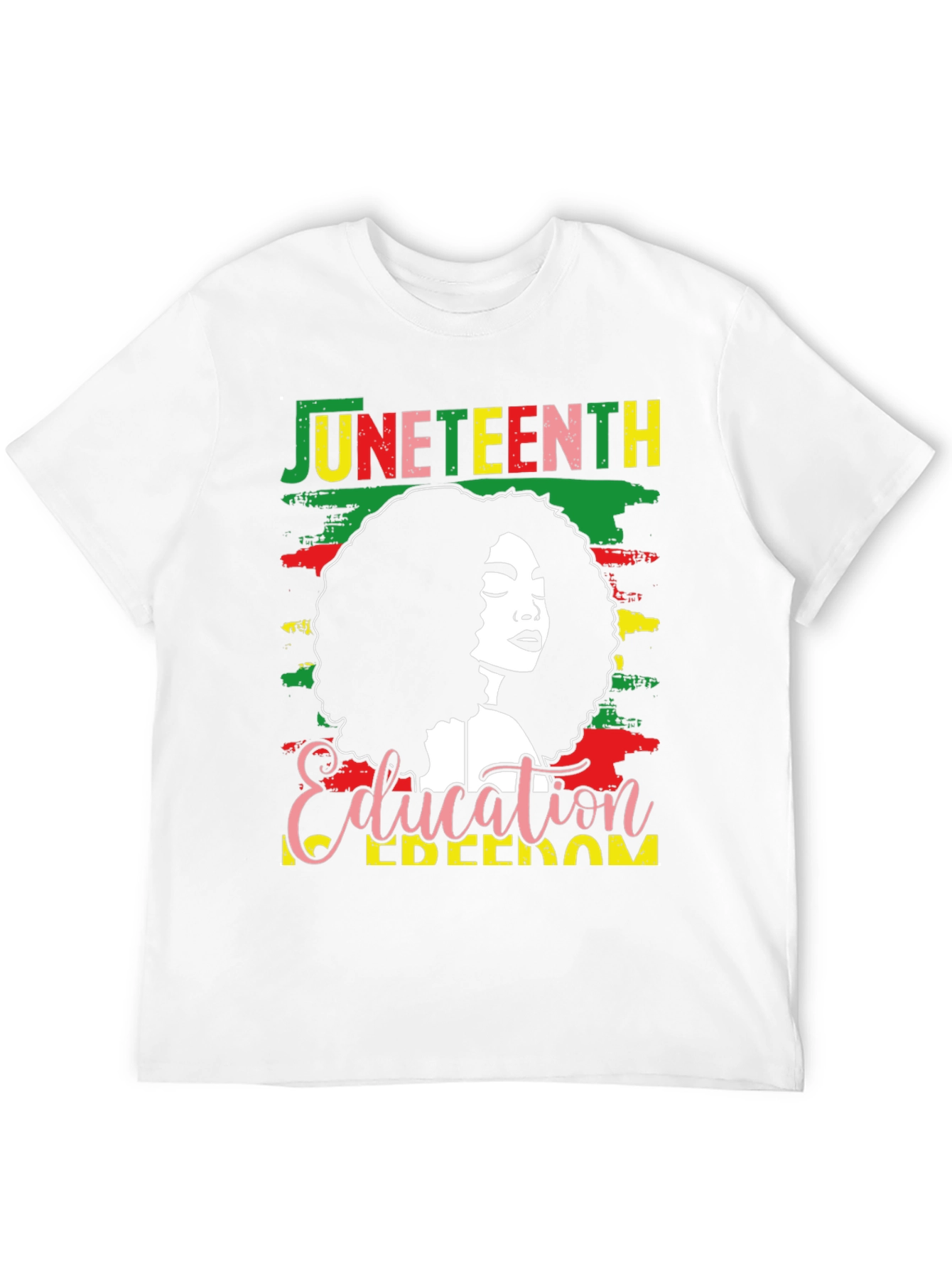 Juneteenth Education Freedom Graphic Tee