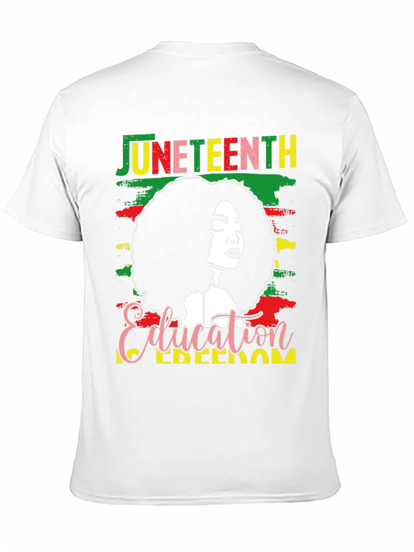 Juneteenth Education Freedom Graphic Tee