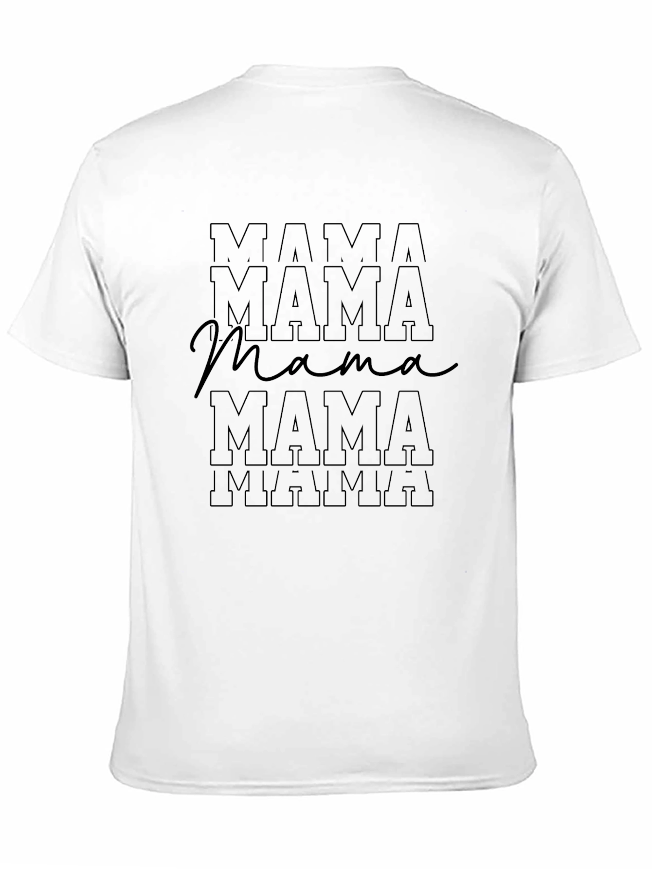 Mama Graphic Print Tee - Stylish Comfort