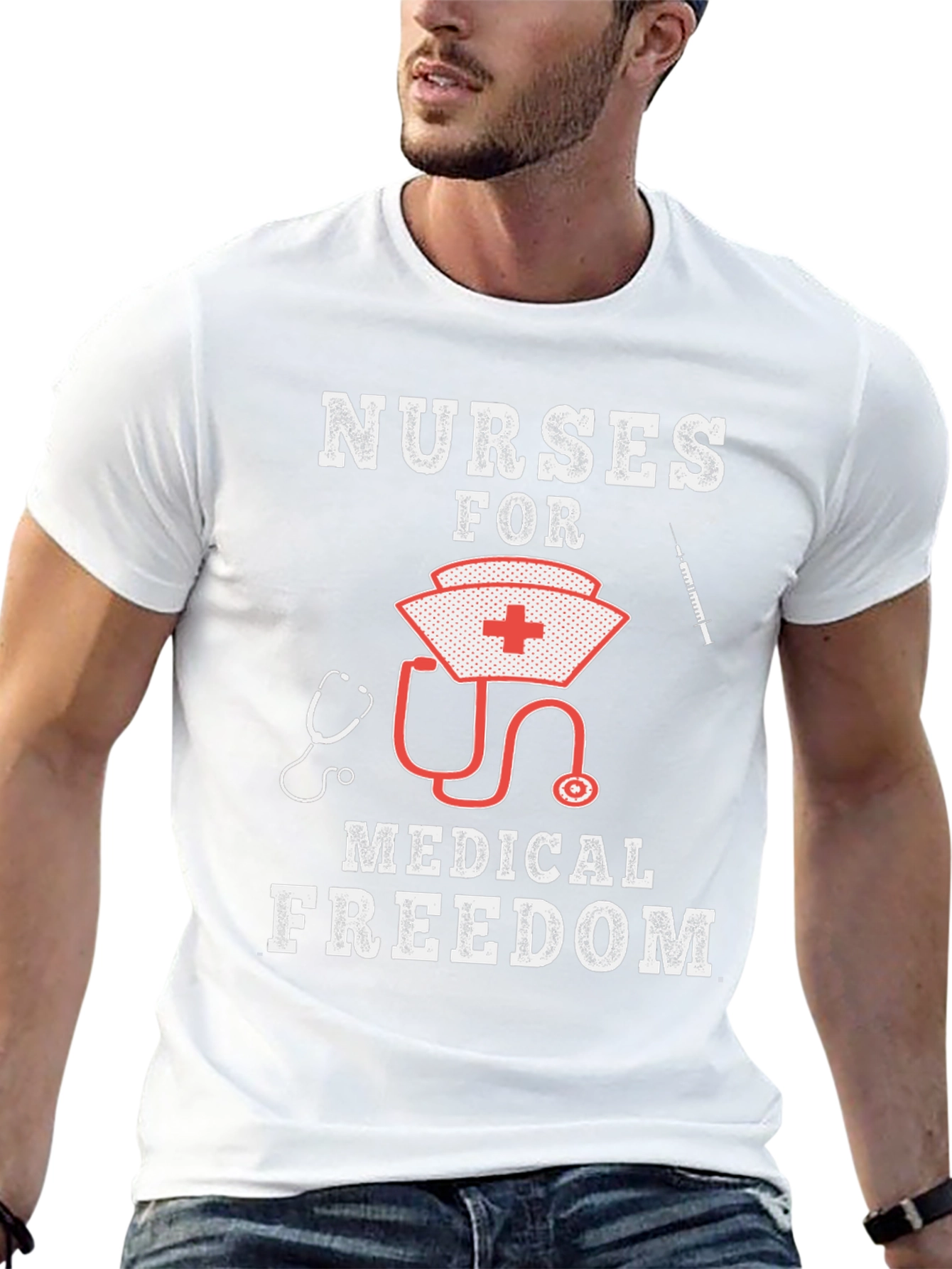 Nurses for Medical Freedom Graphic Tee