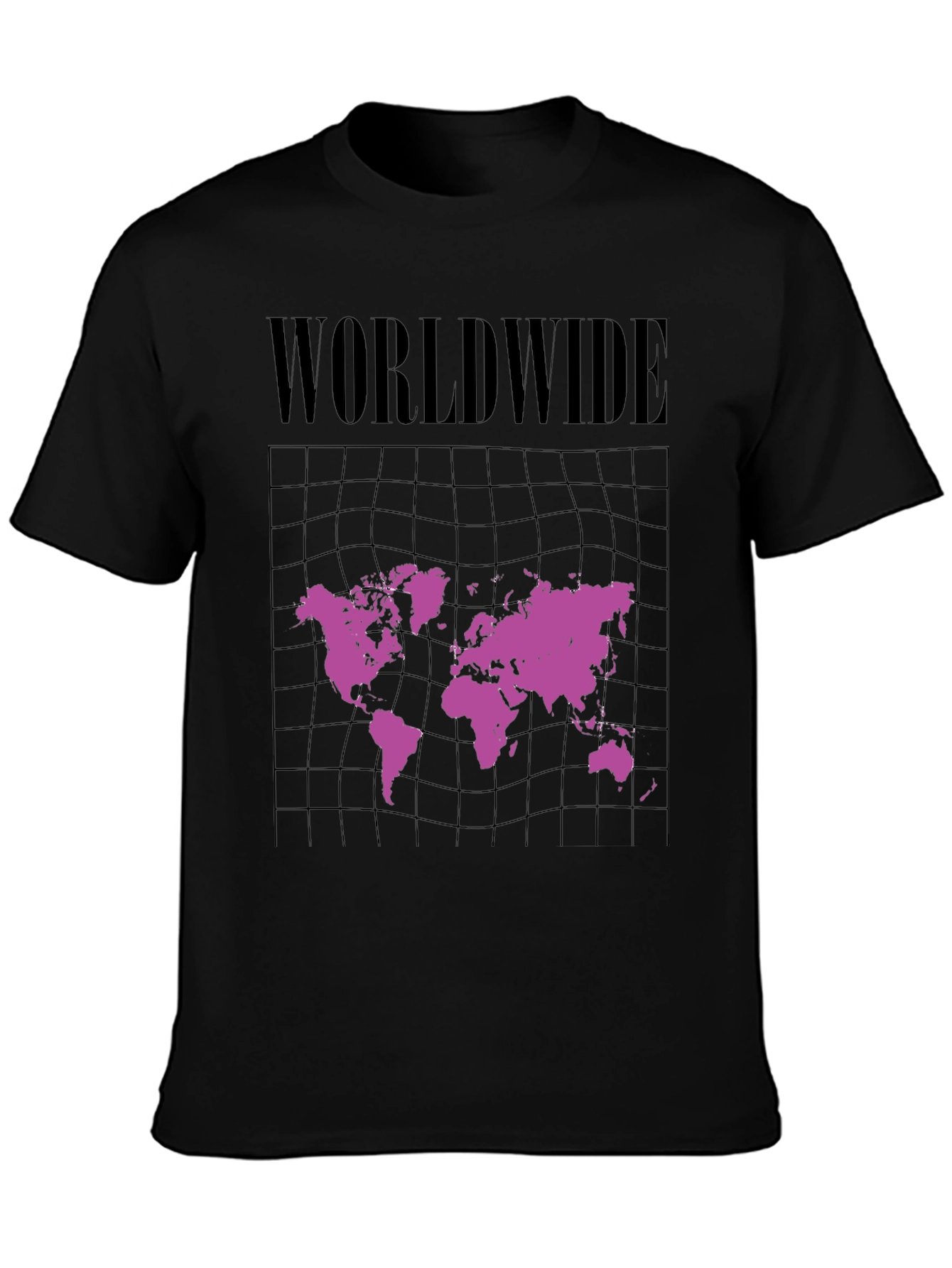 Worldwide Graphic Tee - Black