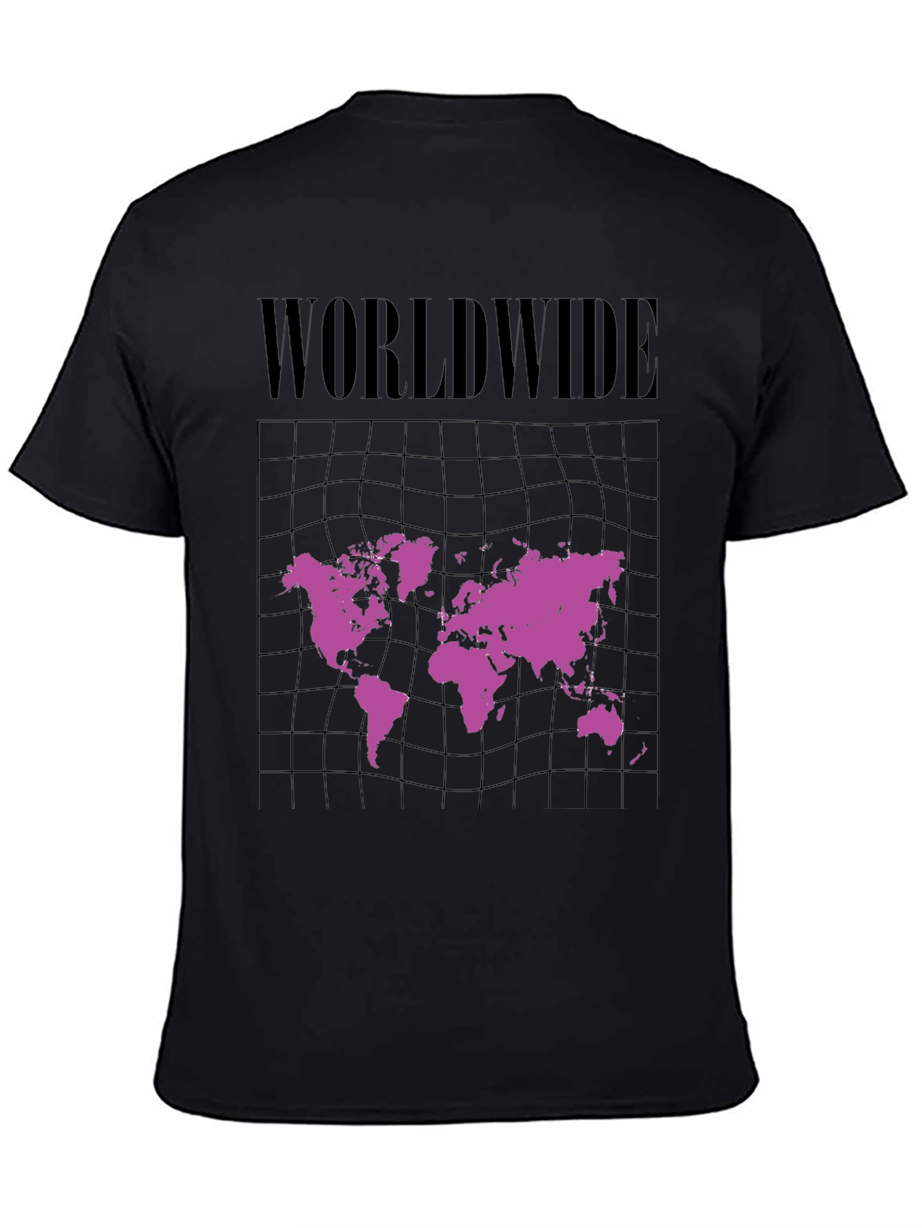 Worldwide Graphic Tee - Black
