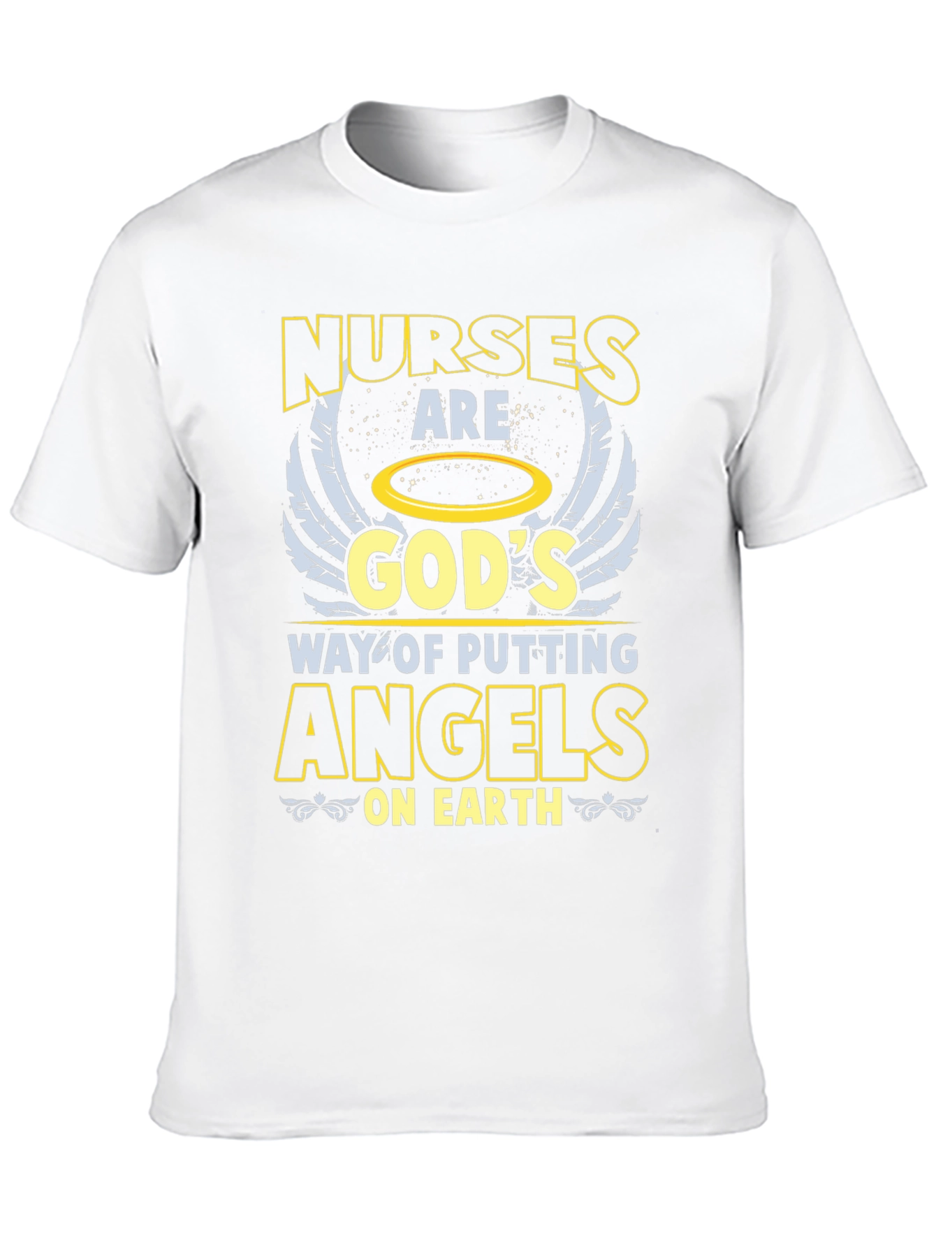 Nurses Are Gods Angels Graphic Tee