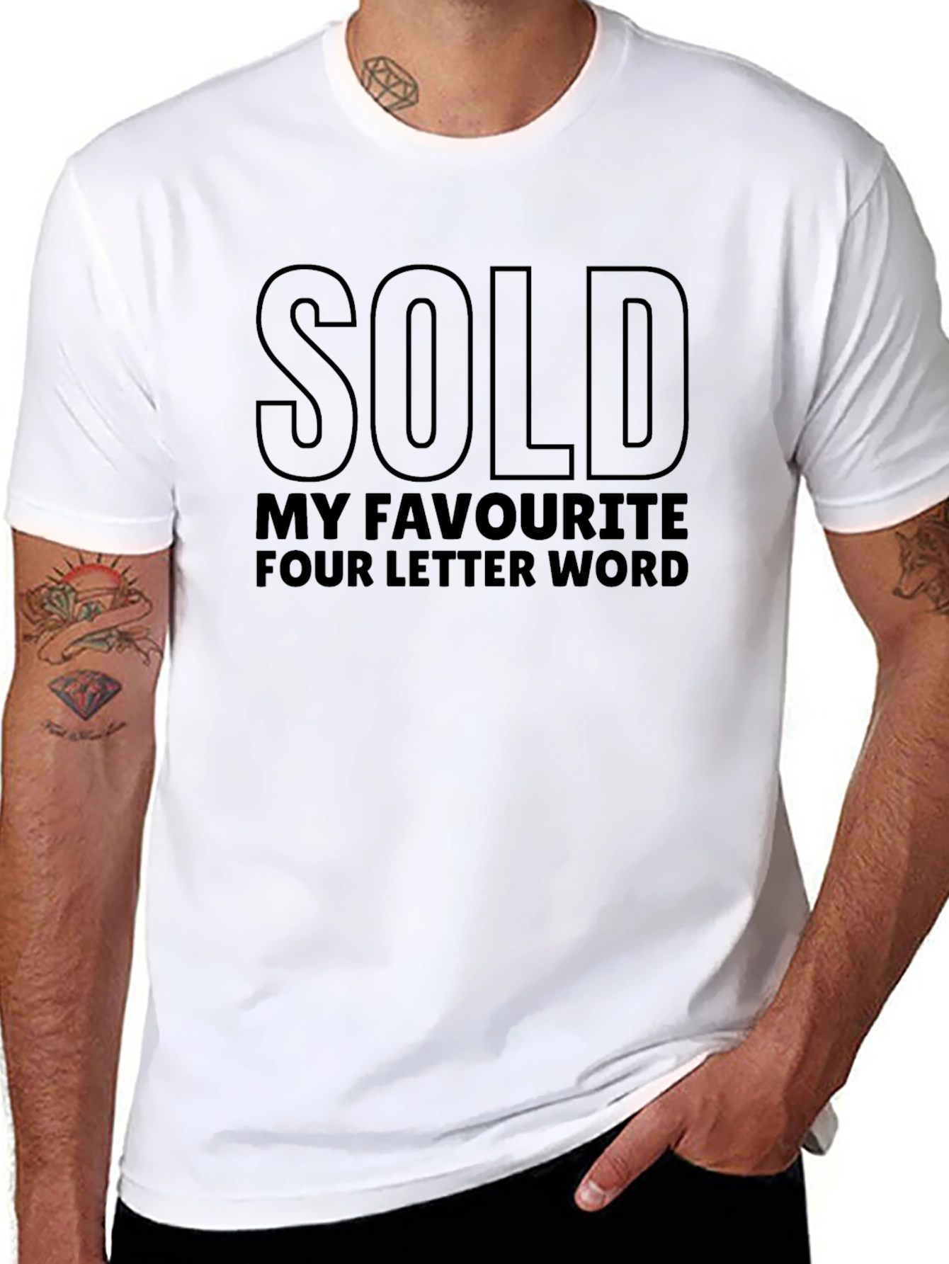 Sold Funny Graphic T-Shirt