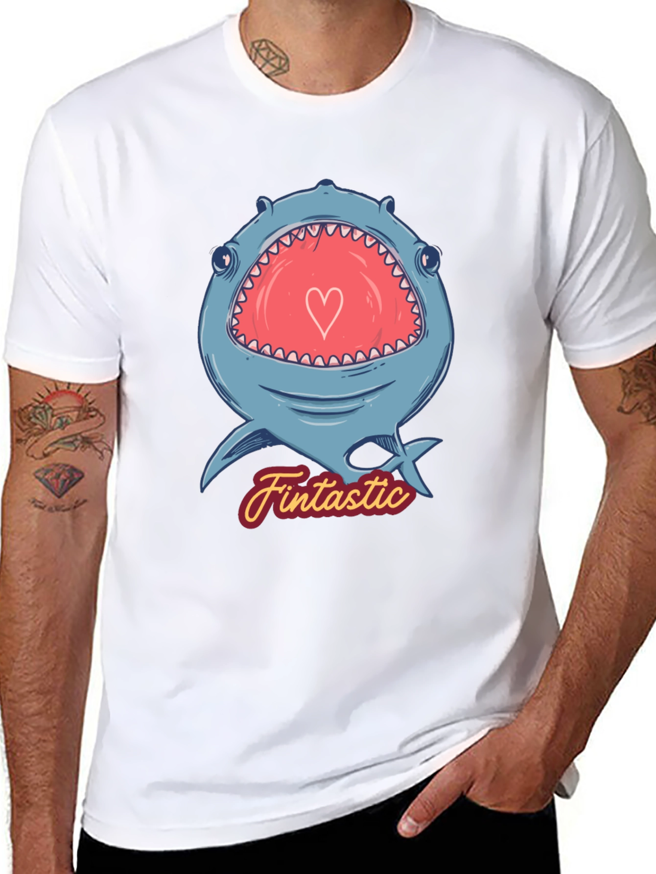 Fintastic Shark Graphic Tee