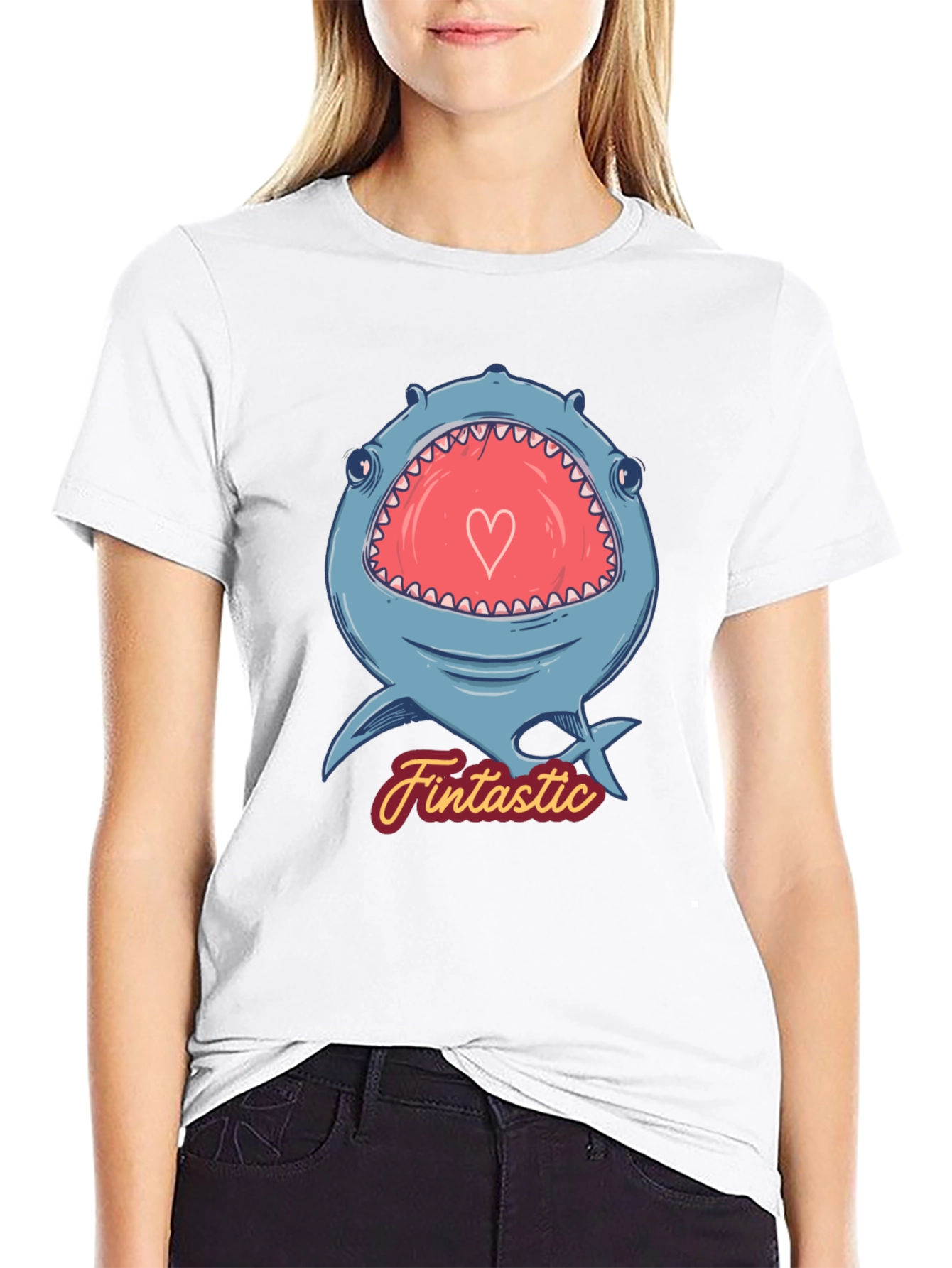 Fintastic Shark Graphic Tee