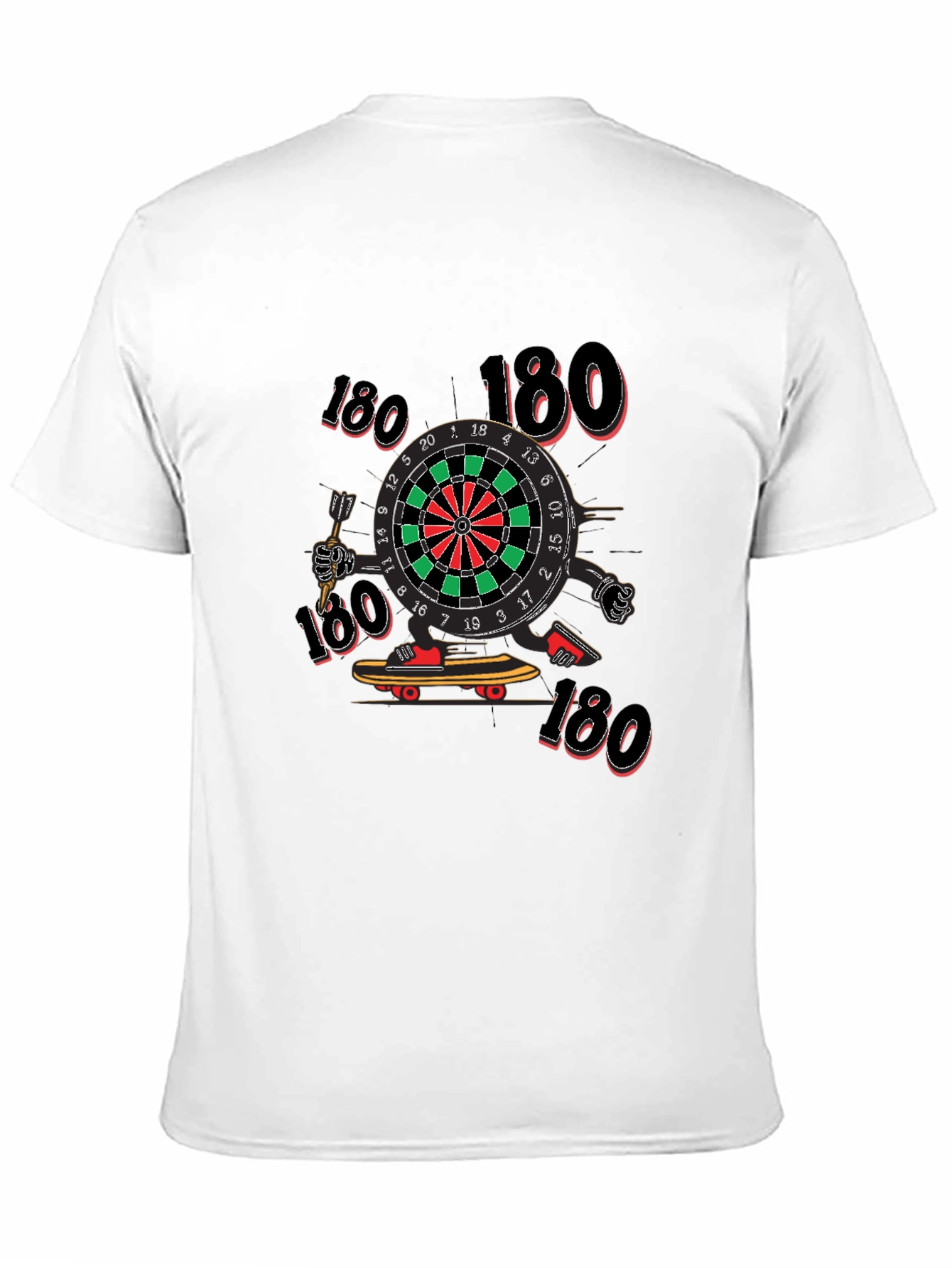 Darts 180 Black Graphic Tee