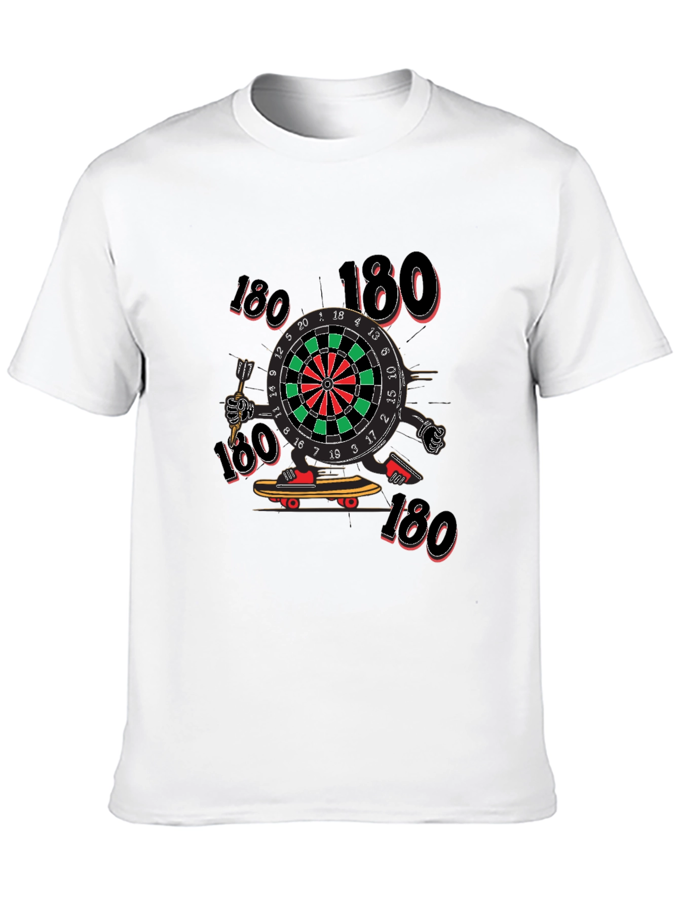 Darts 180 Black Graphic Tee
