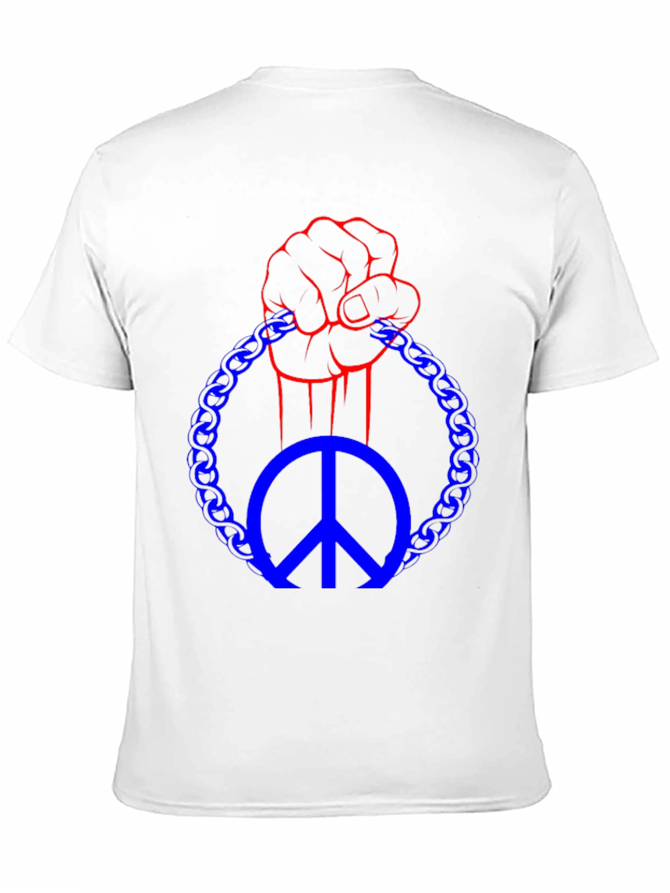 Peace Fist Graphic Tee - Black
