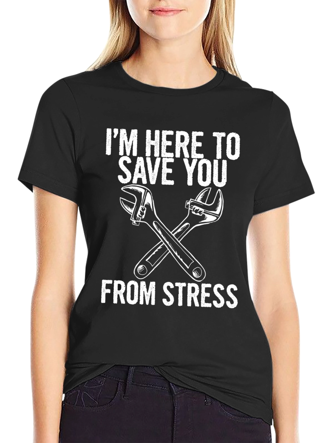 Save You From Stress Wrench Graphic Tee