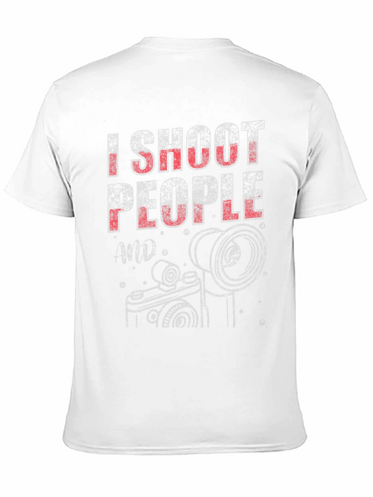 I Shoot People With My Camera Graphic Tee