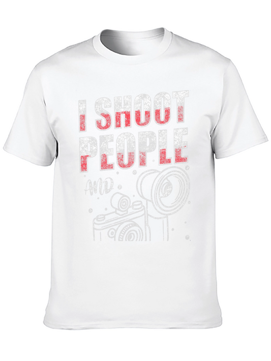 I Shoot People With My Camera Graphic Tee