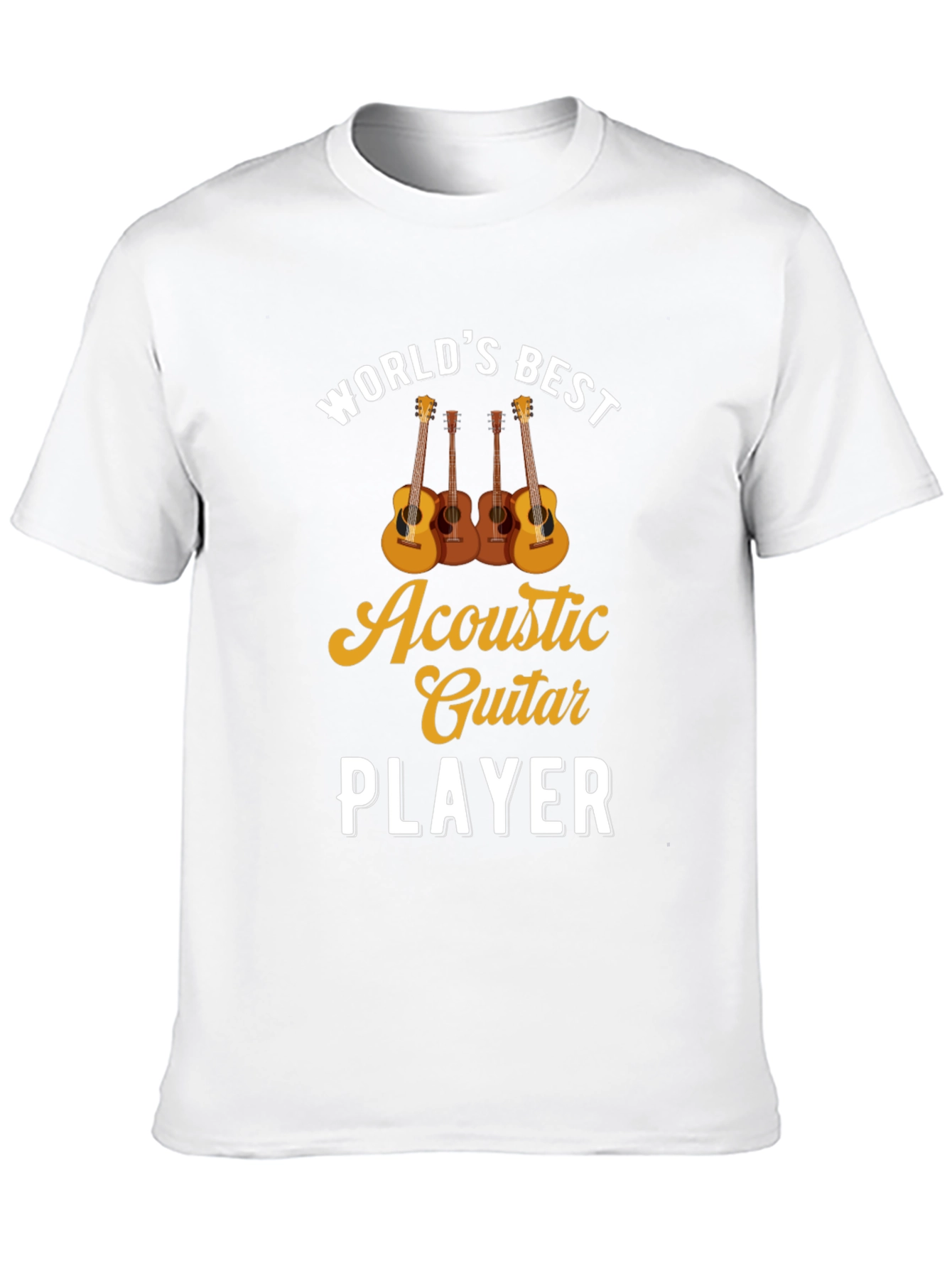 Worlds Best Acoustic Guitar Player T-Shirt