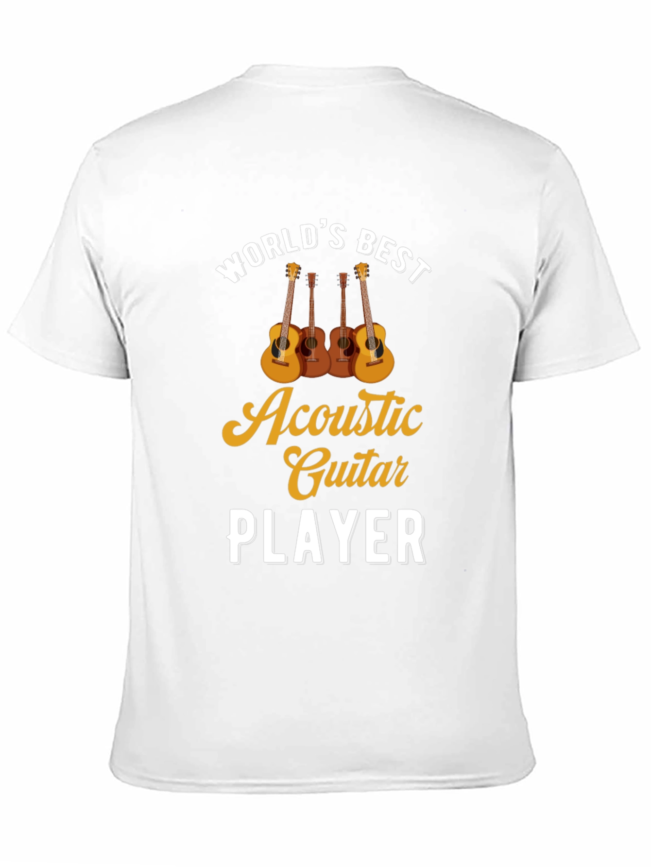 Worlds Best Acoustic Guitar Player T-Shirt