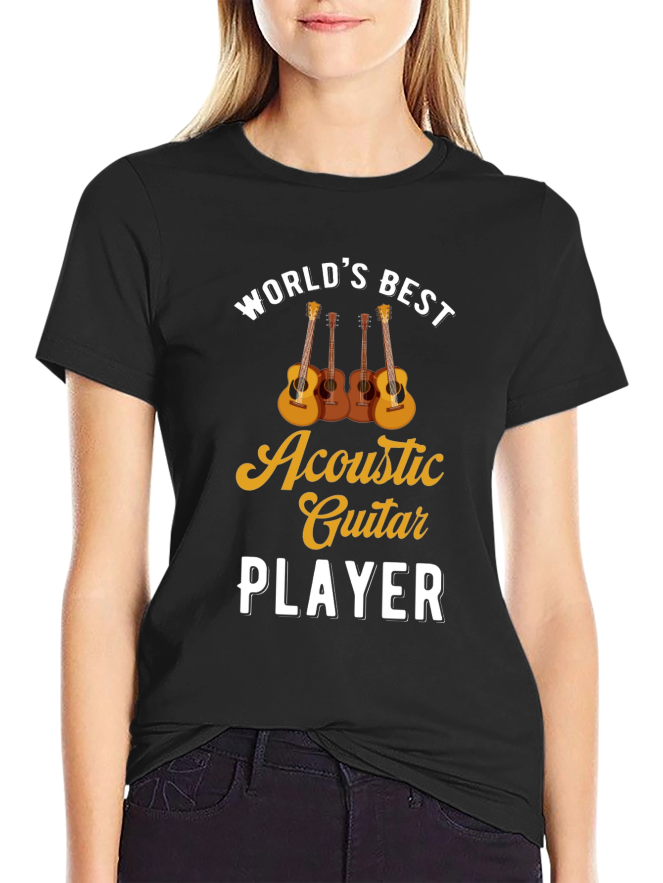 Worlds Best Acoustic Guitar Player T-Shirt