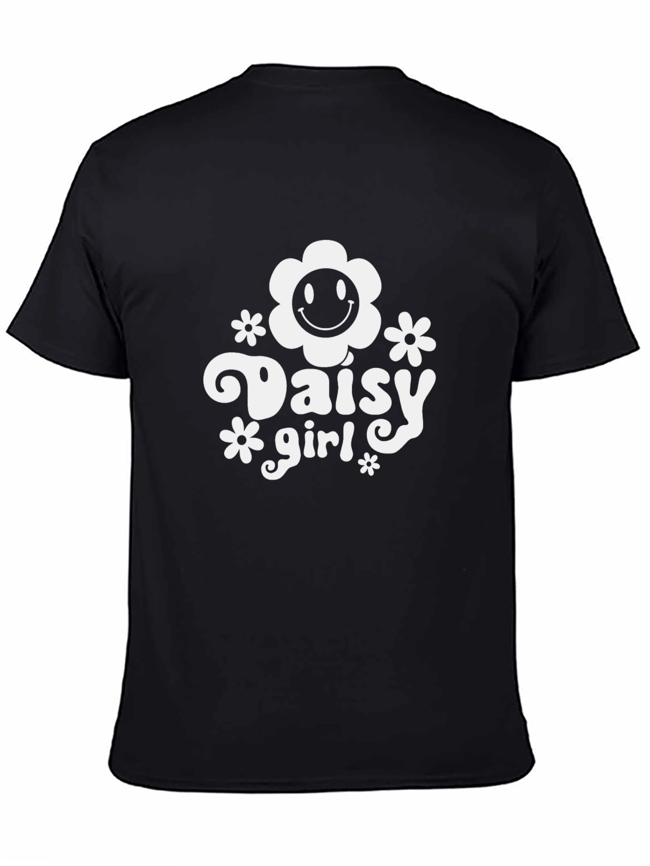 Daisy Girl Graphic Tee - Trendy Comfort