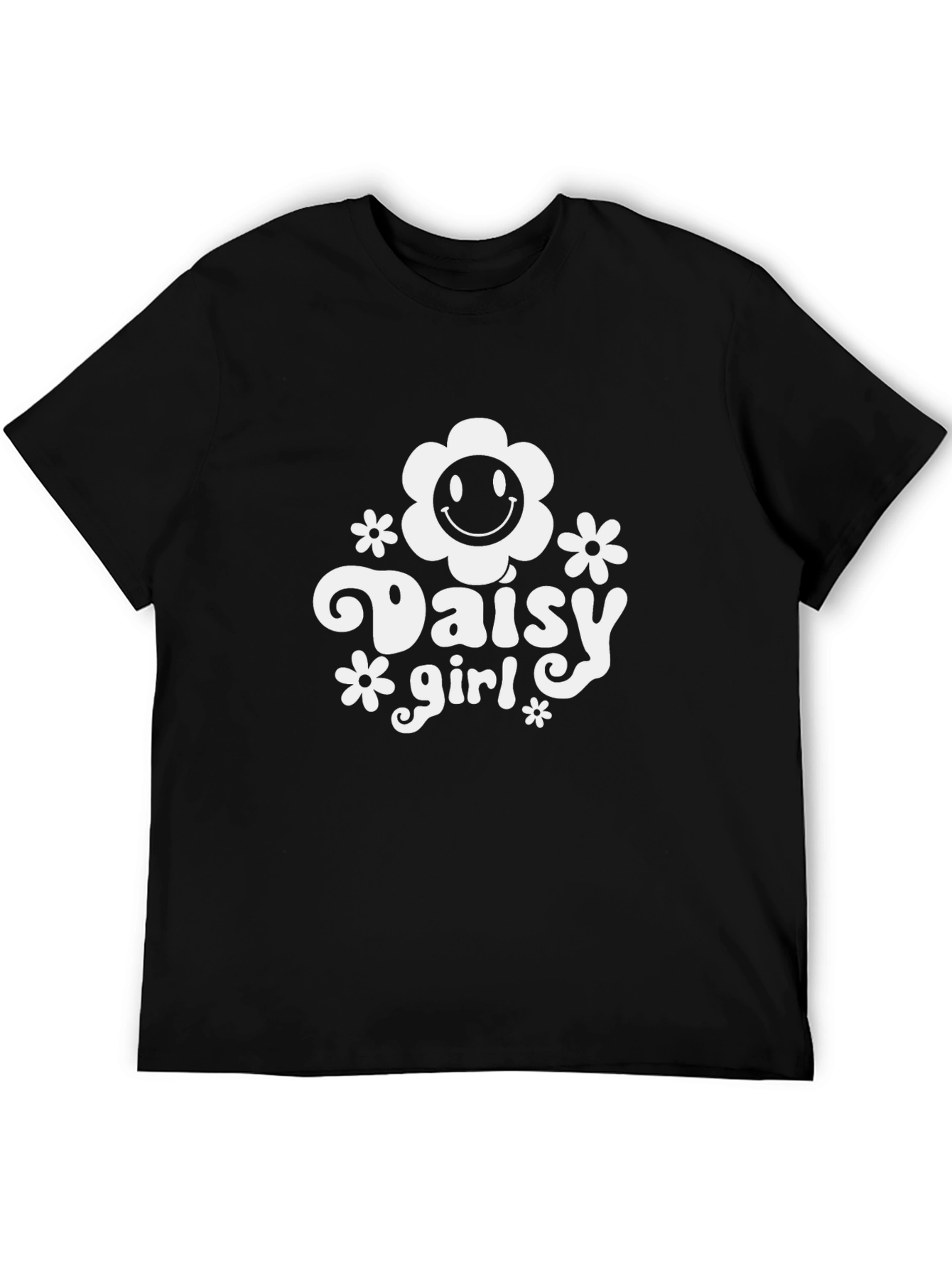 Daisy Girl Graphic Tee - Trendy Comfort