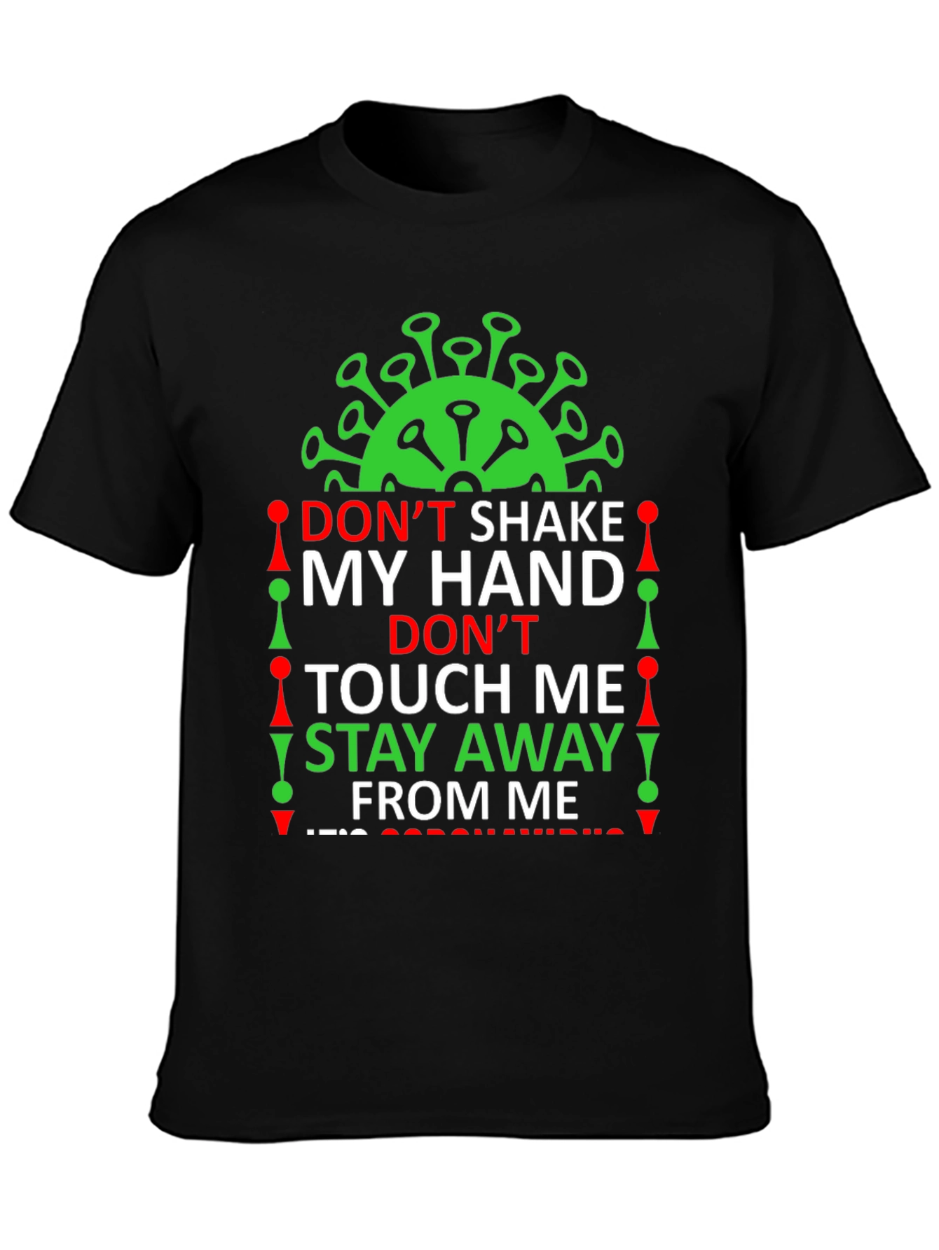 Dont Shake My Hand Graphic T-Shirt