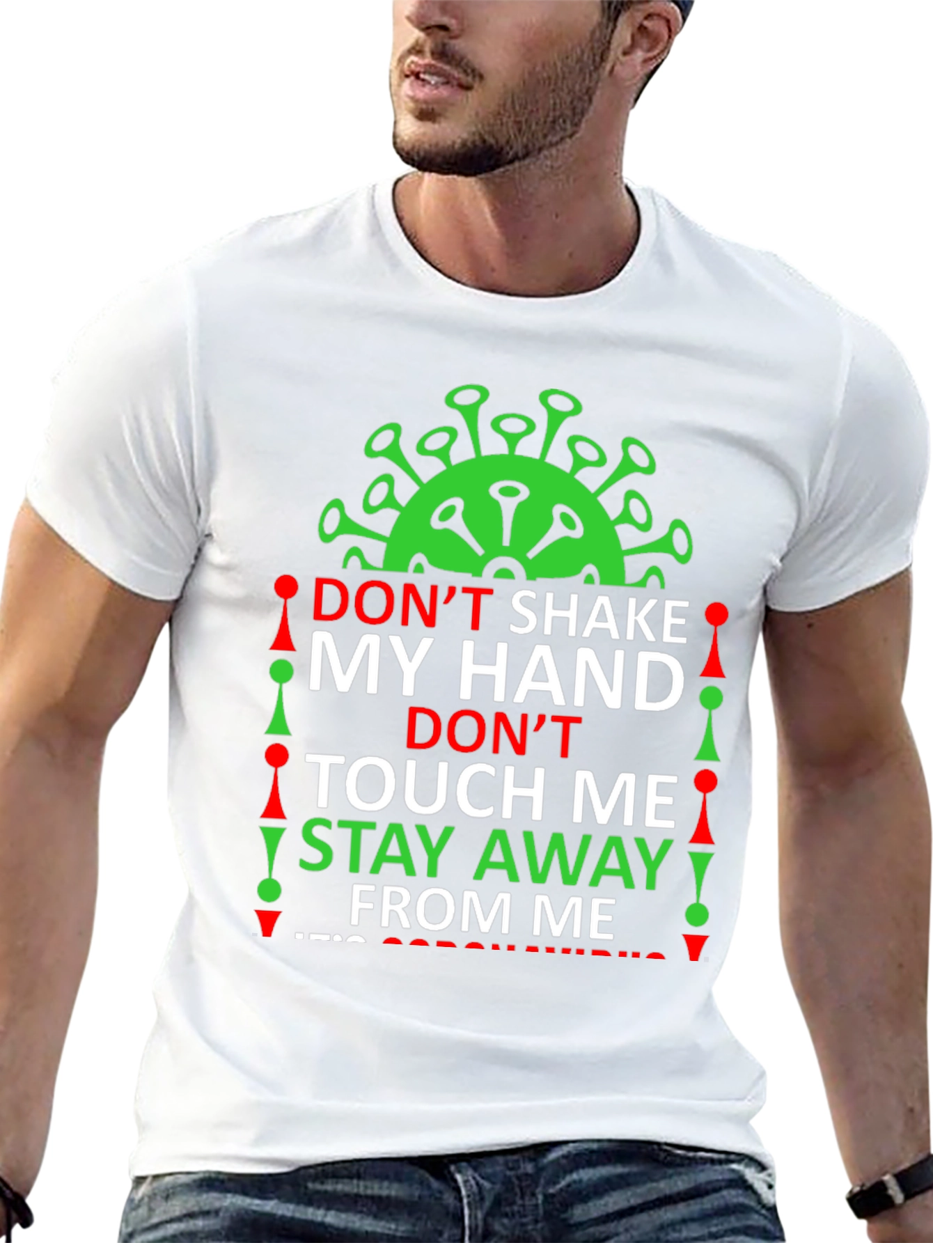 Dont Shake My Hand Graphic T-Shirt