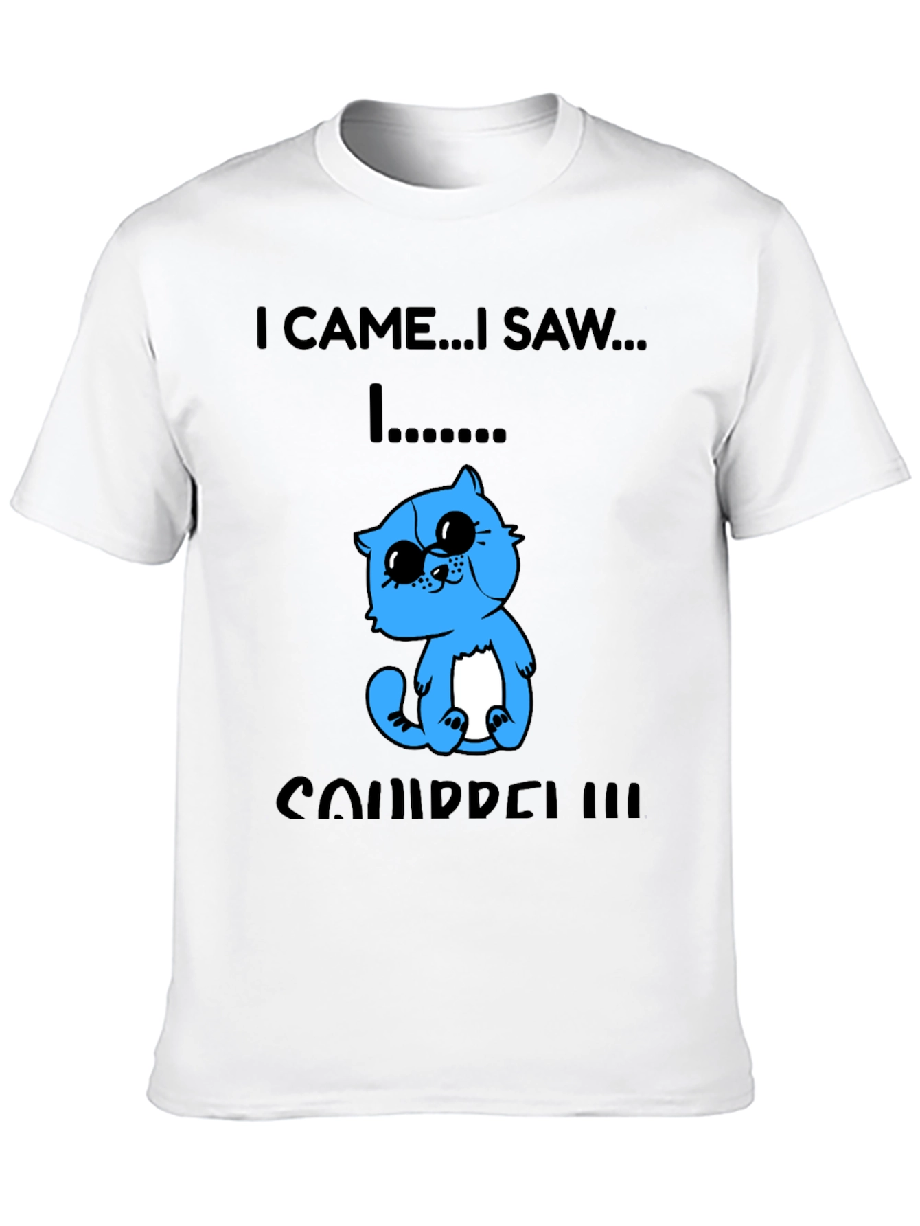 I Came I Saw I Squirrel T-Shirt Funny