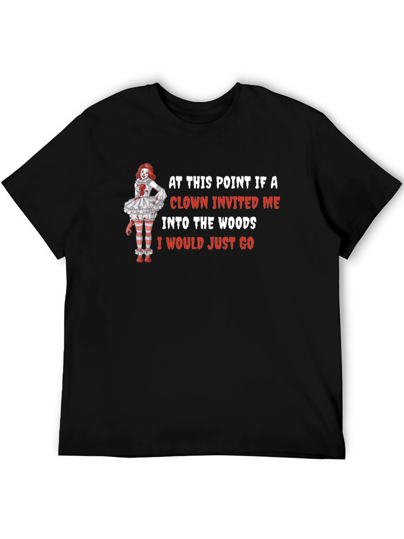 Clown Invitation Graphic T-Shirt