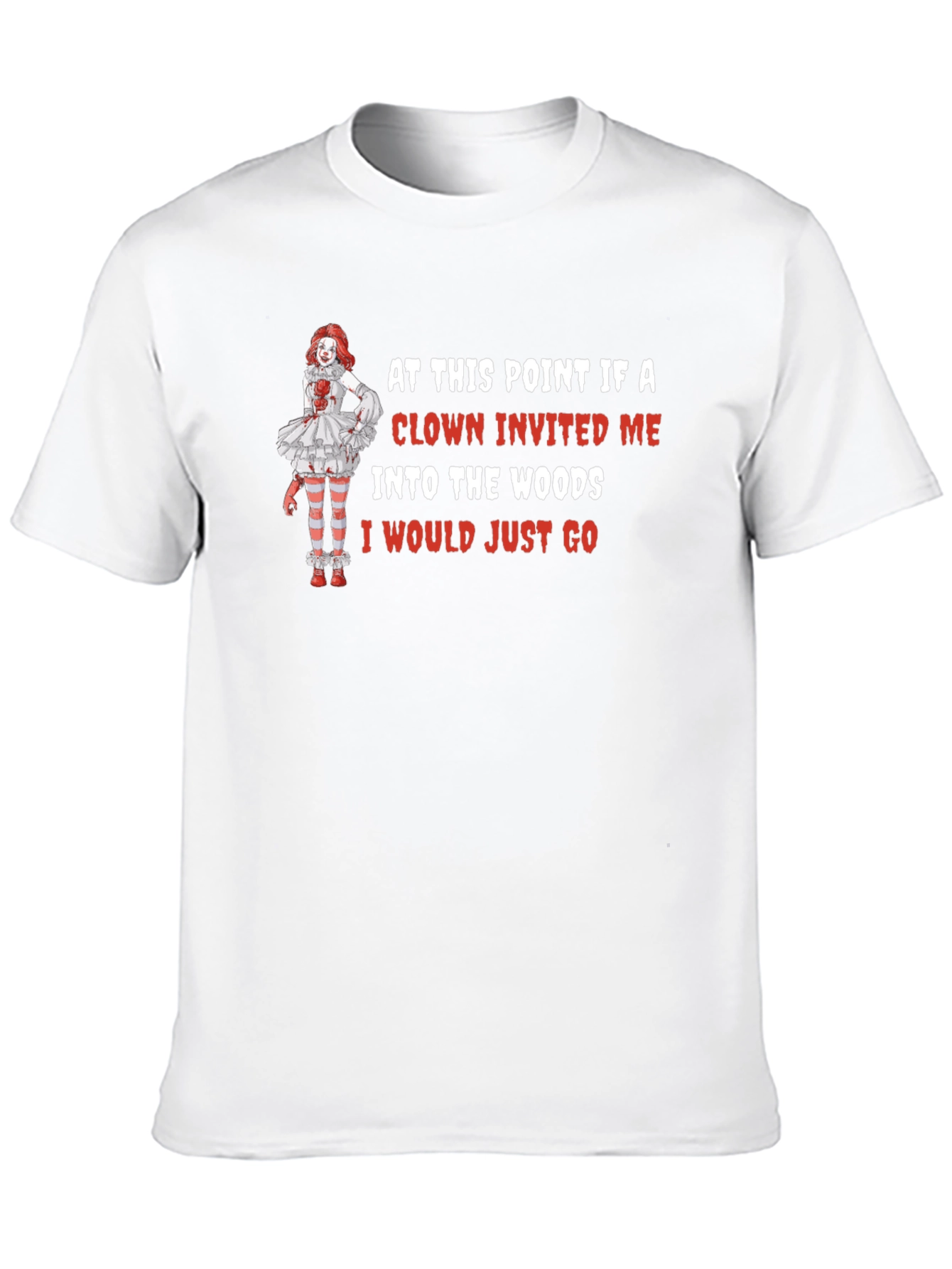 Clown Invitation Graphic T-Shirt