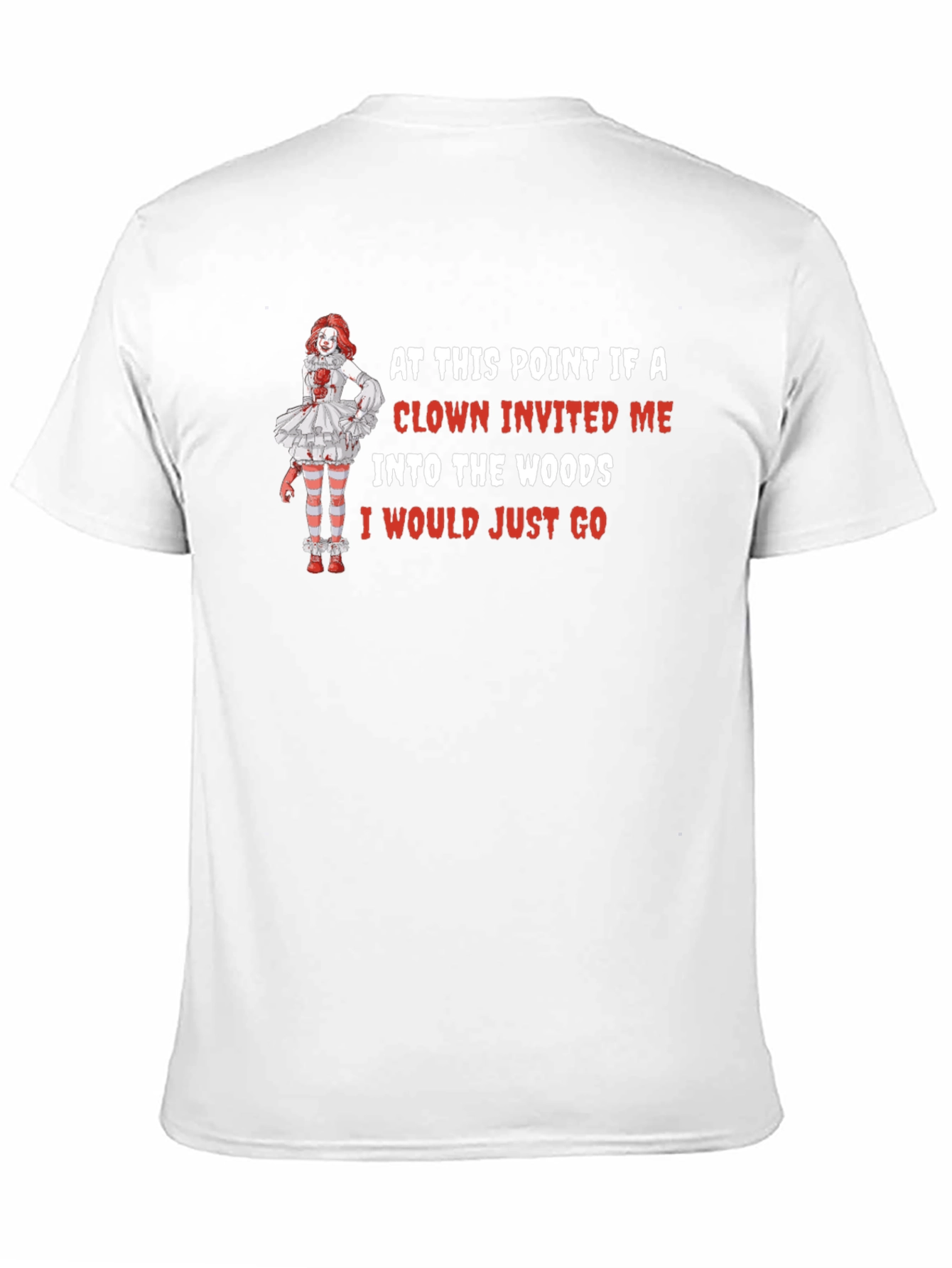 Clown Invitation Graphic T-Shirt