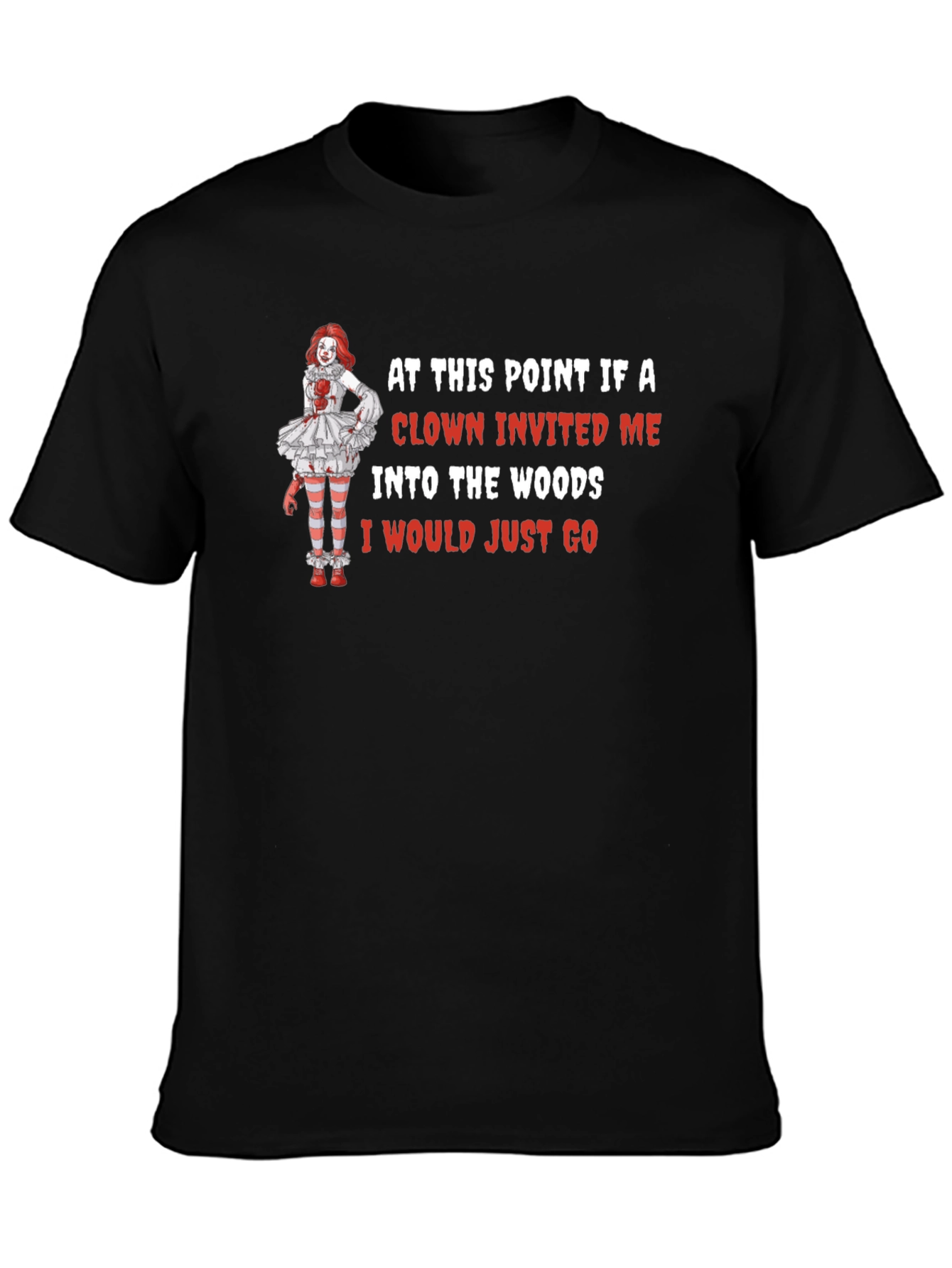 Clown Invitation Graphic T-Shirt