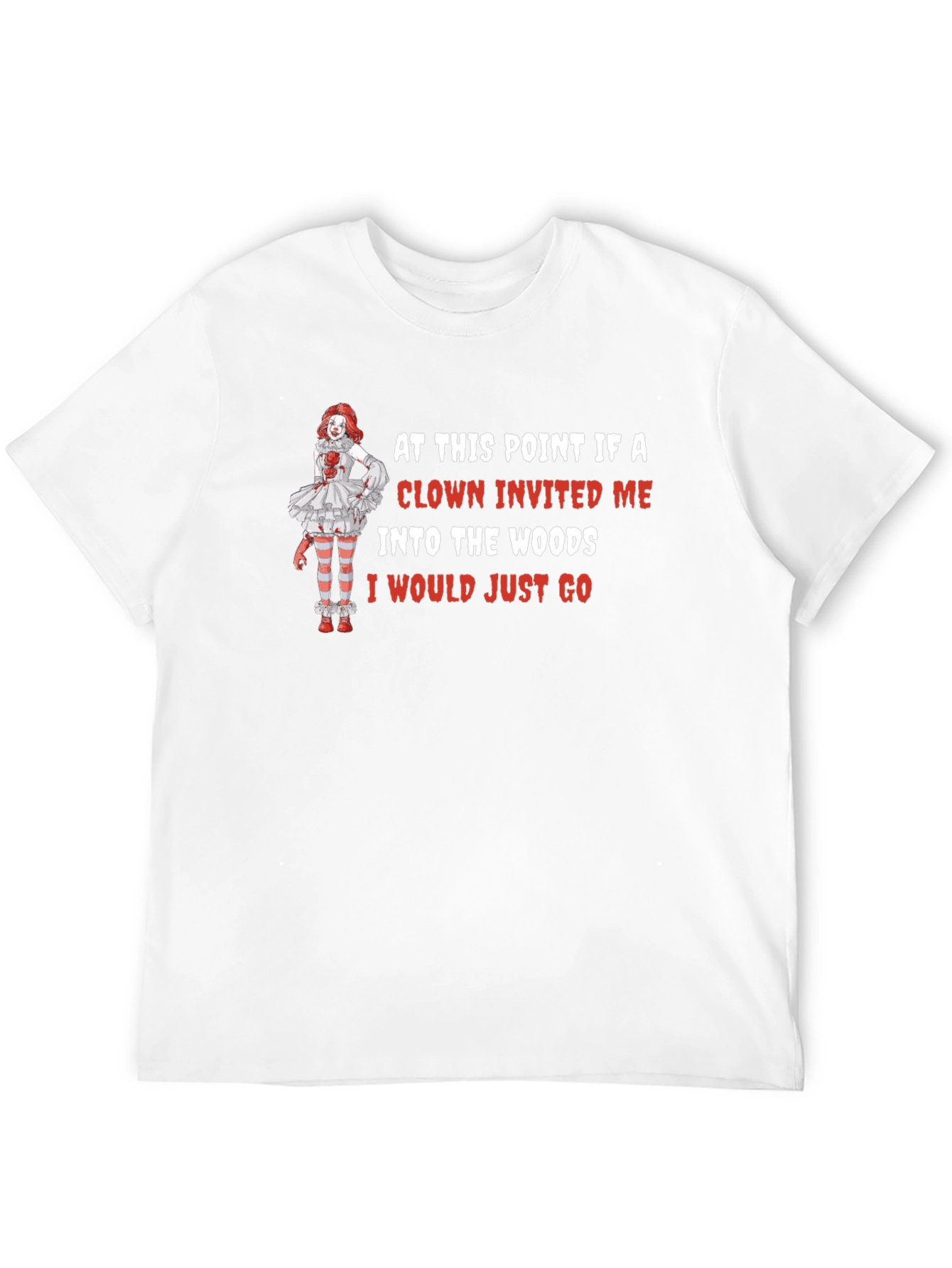Clown Invitation Graphic T-Shirt