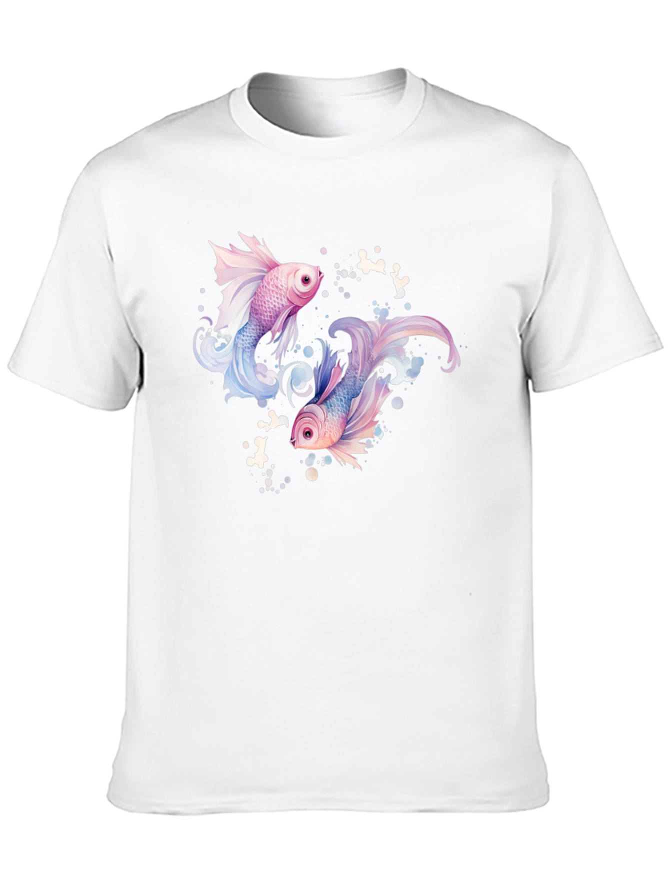 Fish Graphic Black T-Shirt