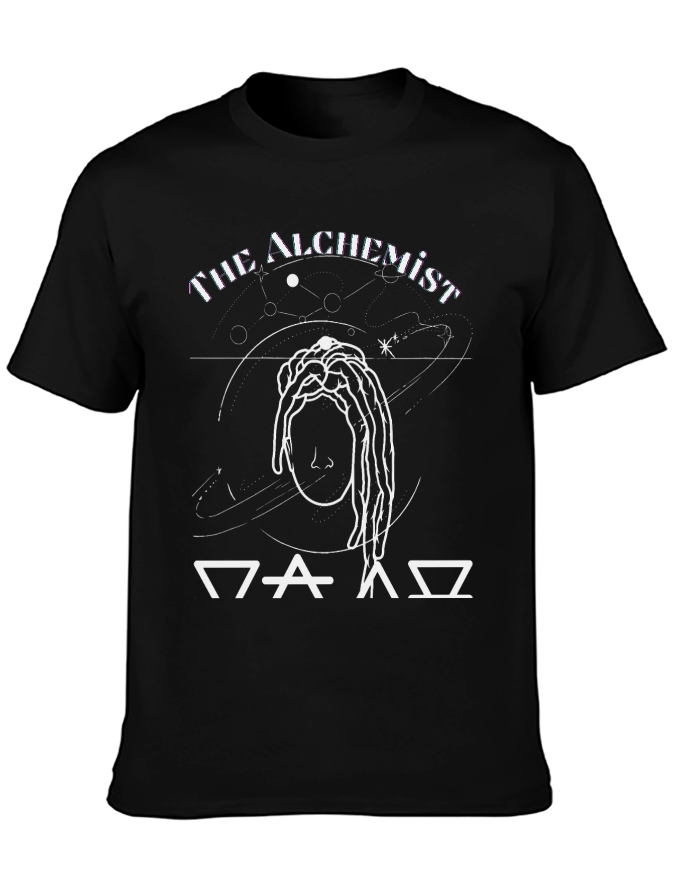 The Alchemist Graphic Print Black T-Shirt