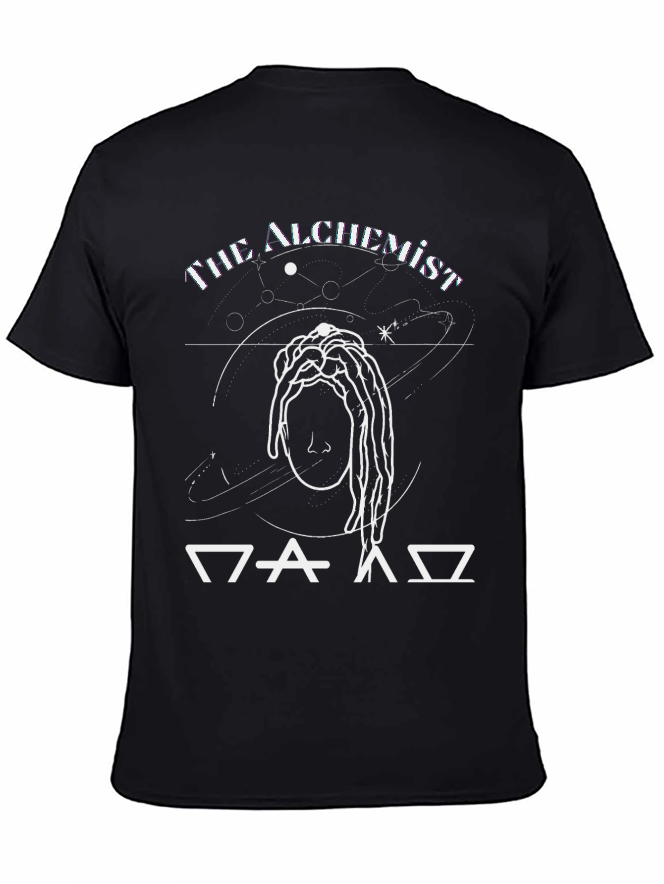 The Alchemist Graphic Print Black T-Shirt