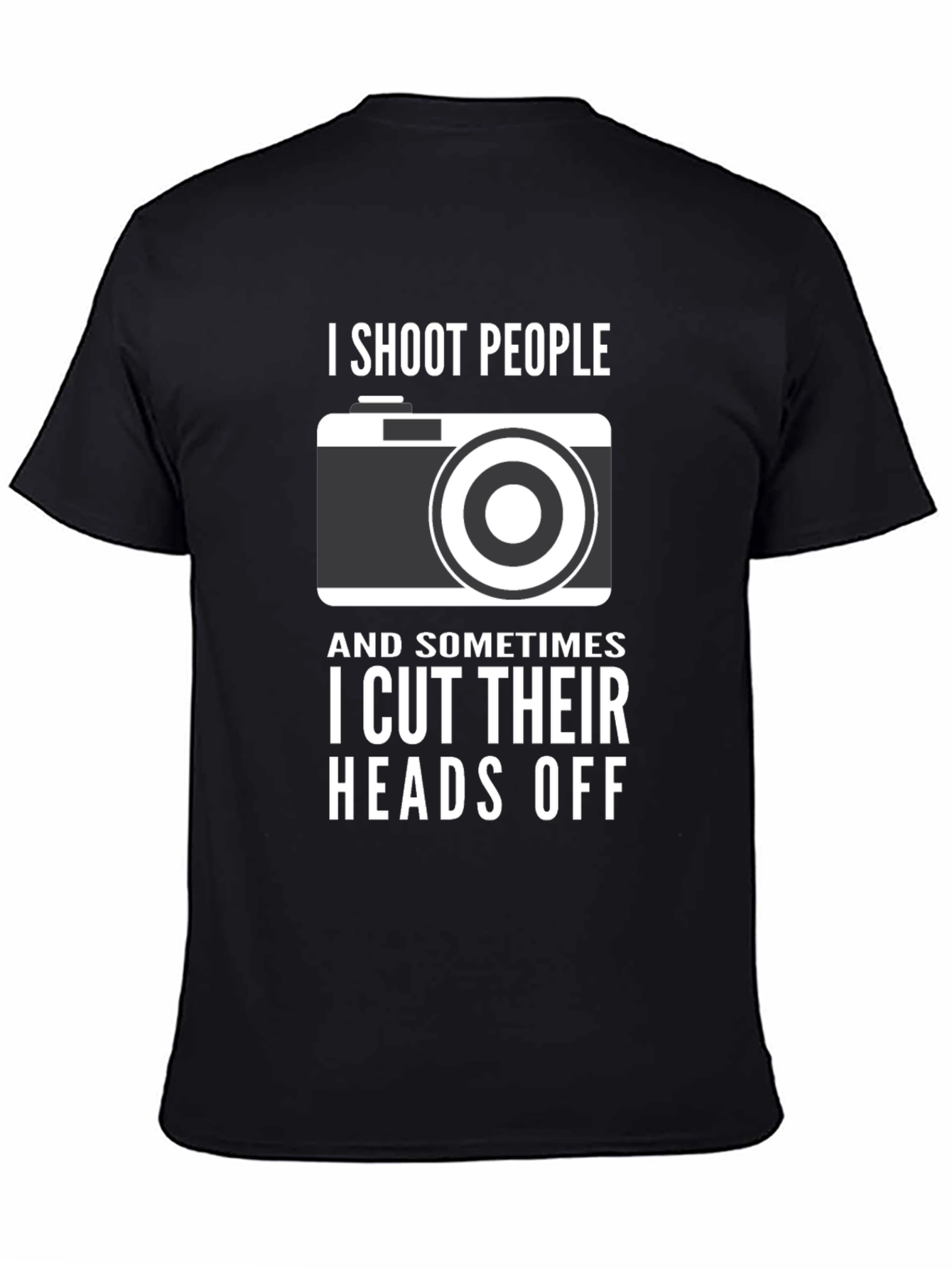 Funny Photographer T-Shirt - I Shoot People Tee