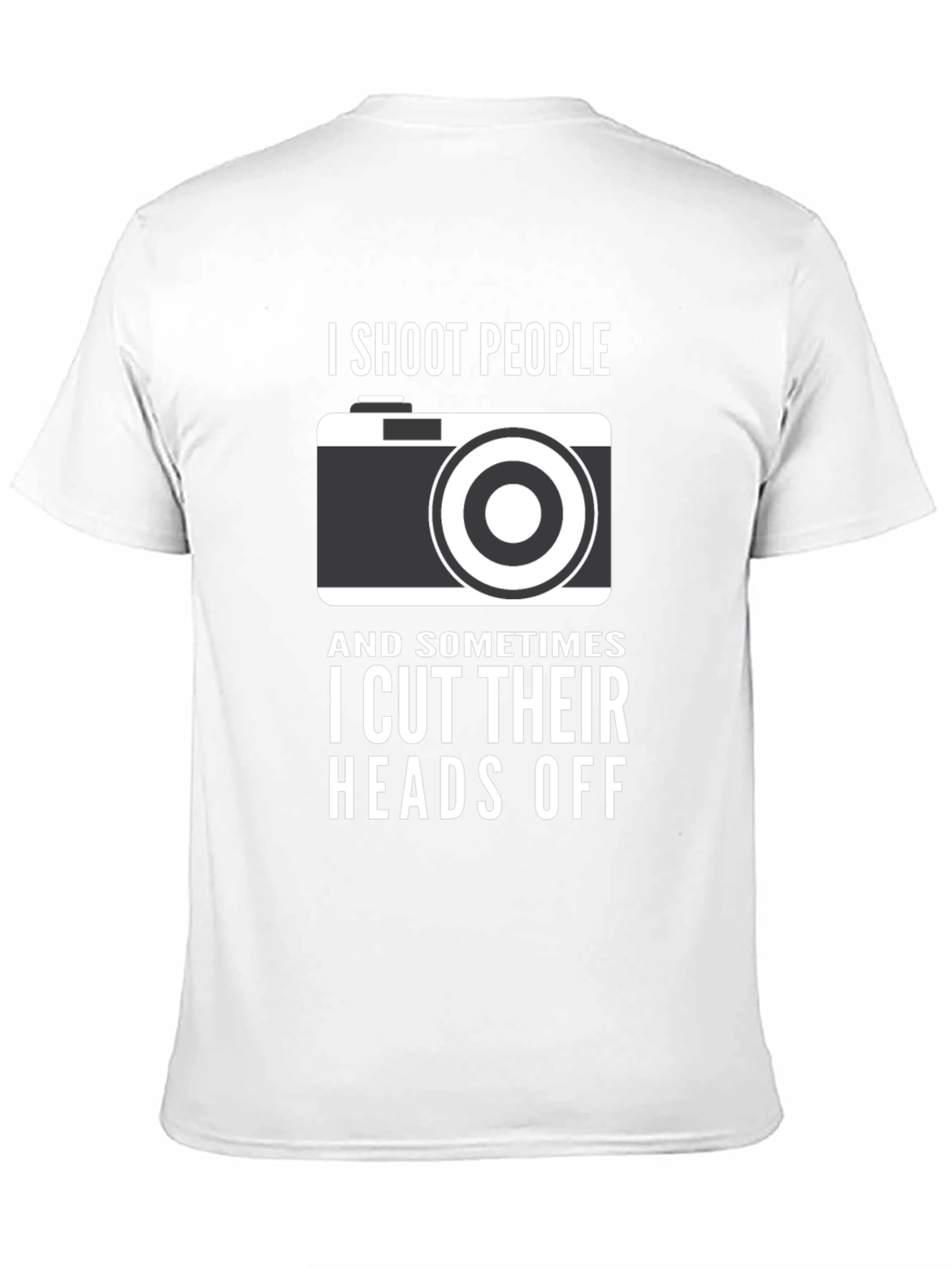 Funny Photographer T-Shirt - I Shoot People Tee