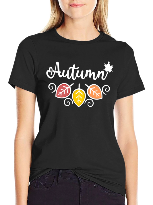 Autumn Leaves Graphic T-Shirt