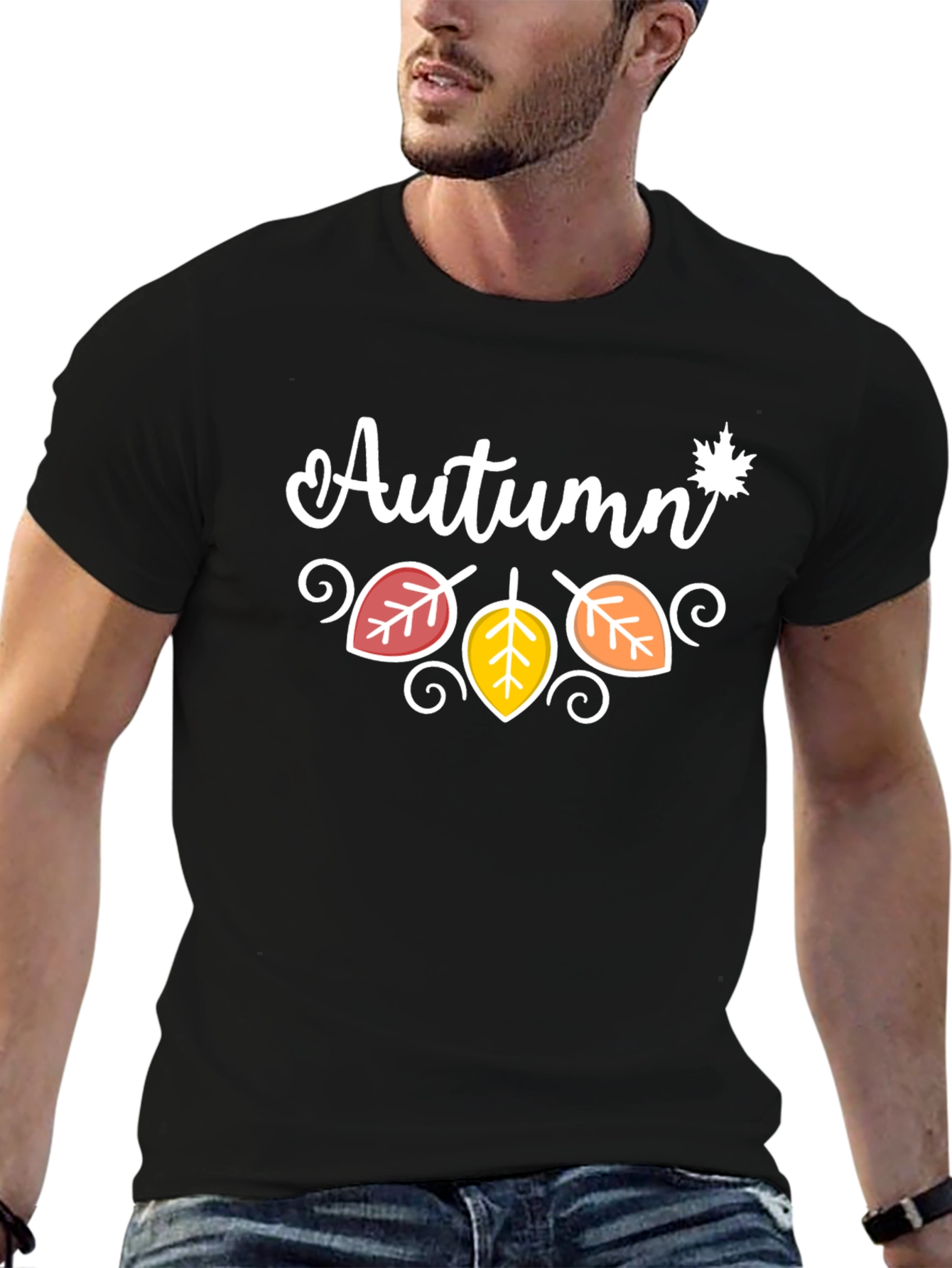 Autumn Leaves Graphic T-Shirt