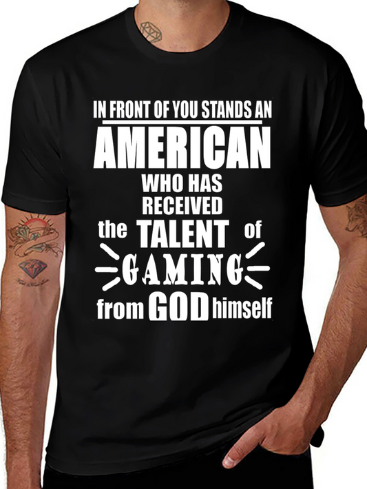 American Gamer T-Shirt: Talent from God