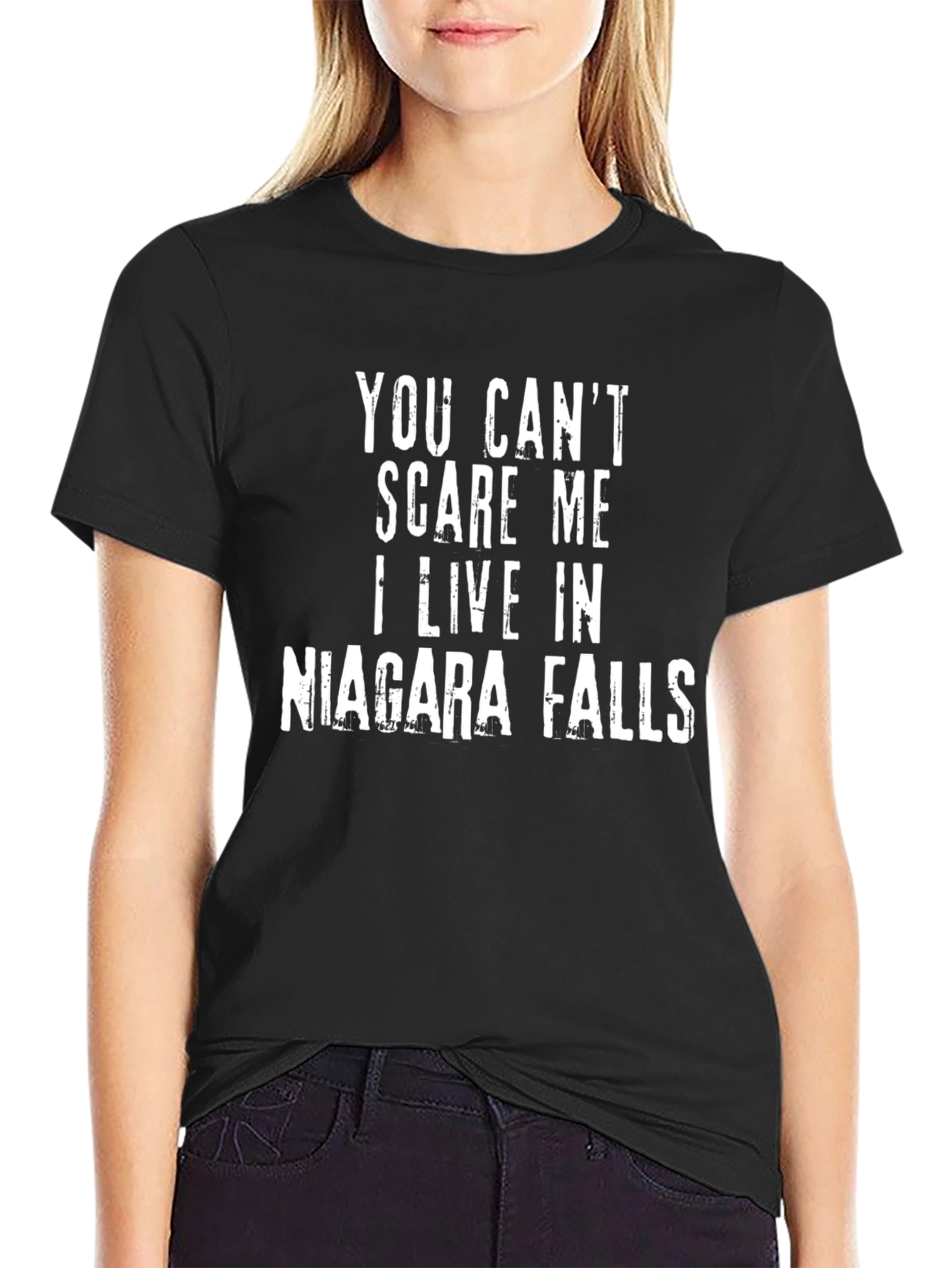 Niagara Falls T-Shirt - You Cant Scare Me Tee