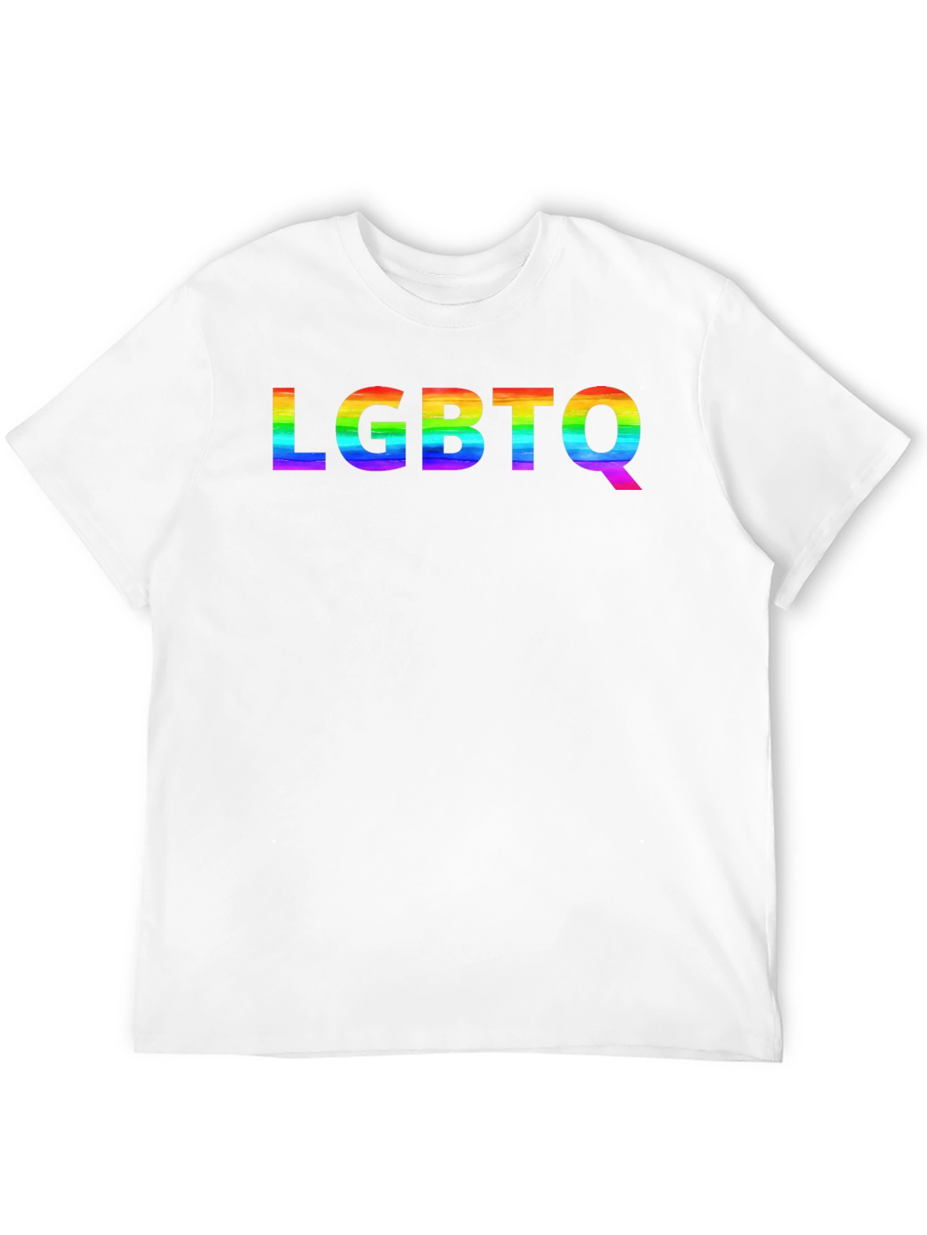 LGBTQ Pride Rainbow Graphic Tee