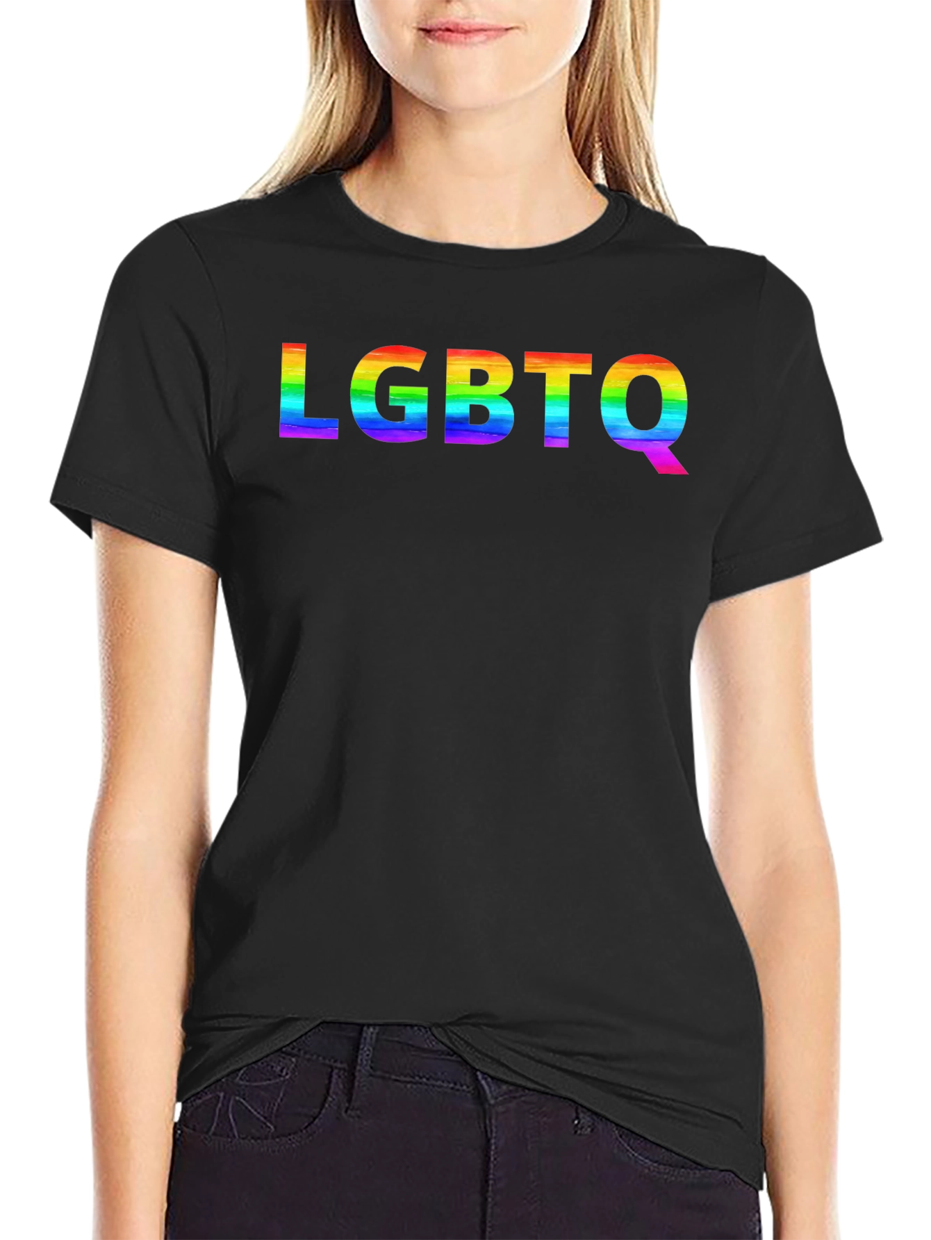 LGBTQ Pride Rainbow Graphic Tee